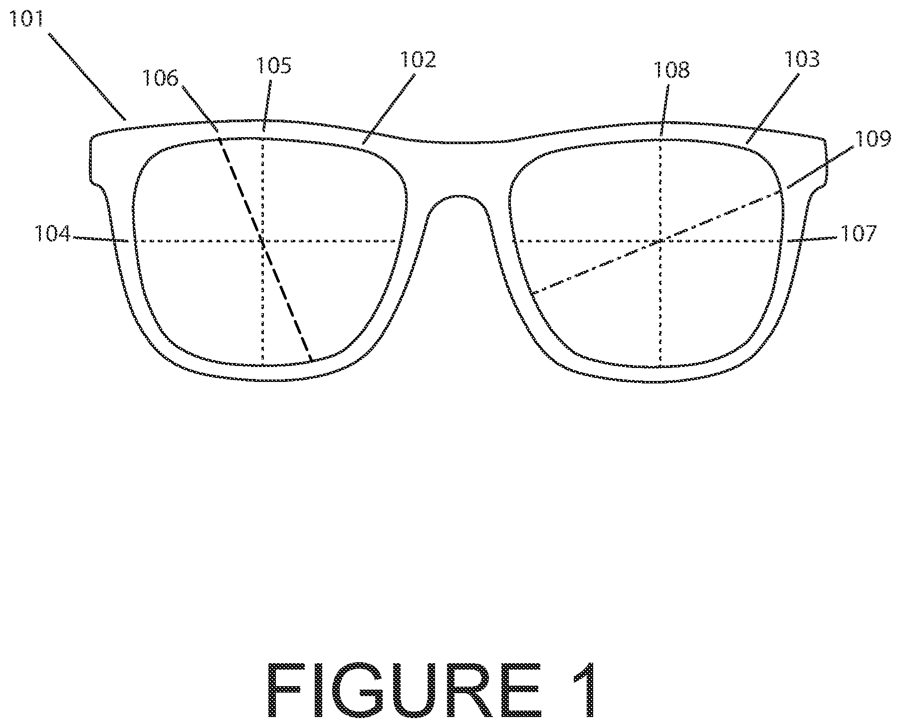 Patent US12455465 Figure 1 – Color-selective partial polarization filters for modification of human color vision while viewing color images in polarized light
