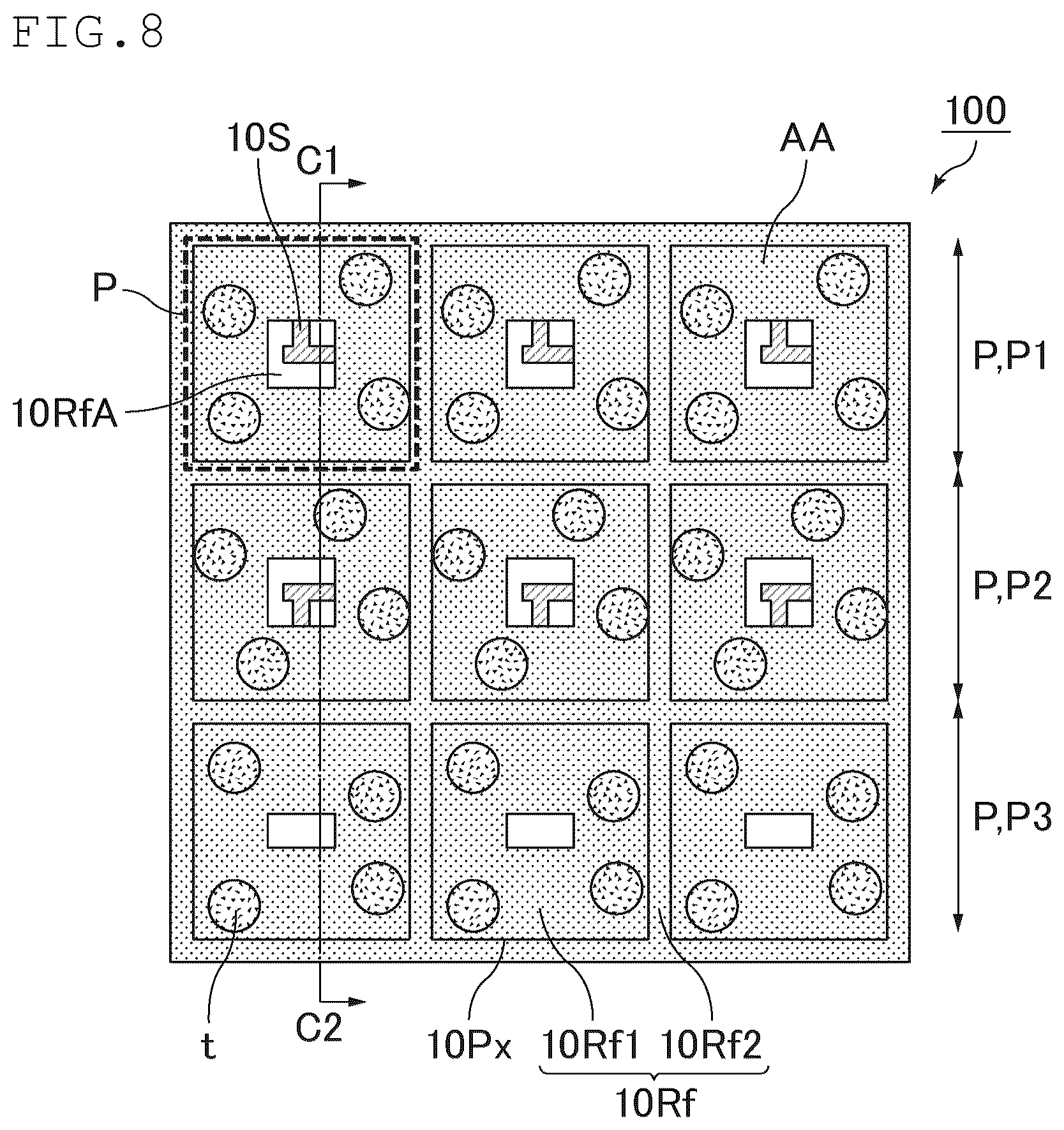 Patent US12455473 Figure 6 – Liquid crystal display device