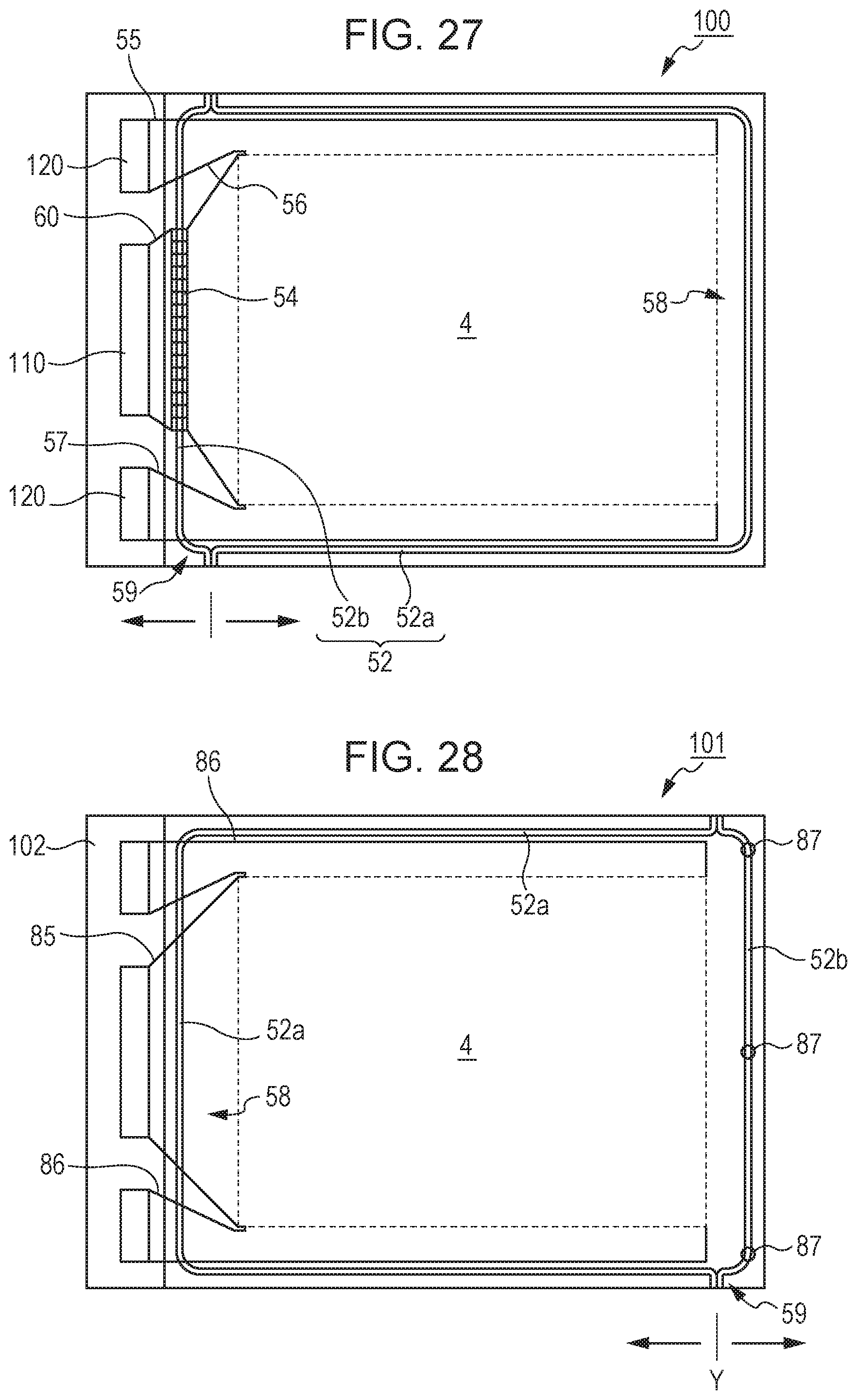 Patent US12455477 Figure 19 – Display device having seal member without a plug extending around a periphery of a pixel region