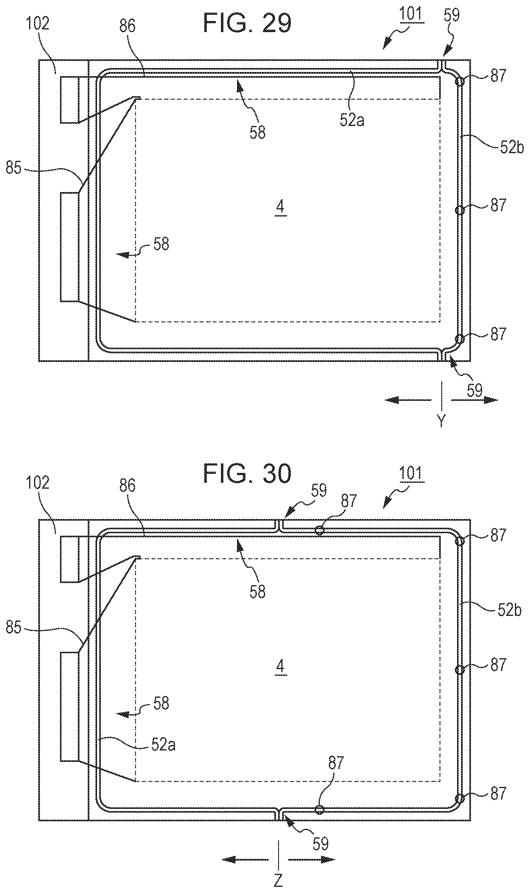 Patent US12455477 Figure 20 – Display device having seal member without a plug extending around a periphery of a pixel region