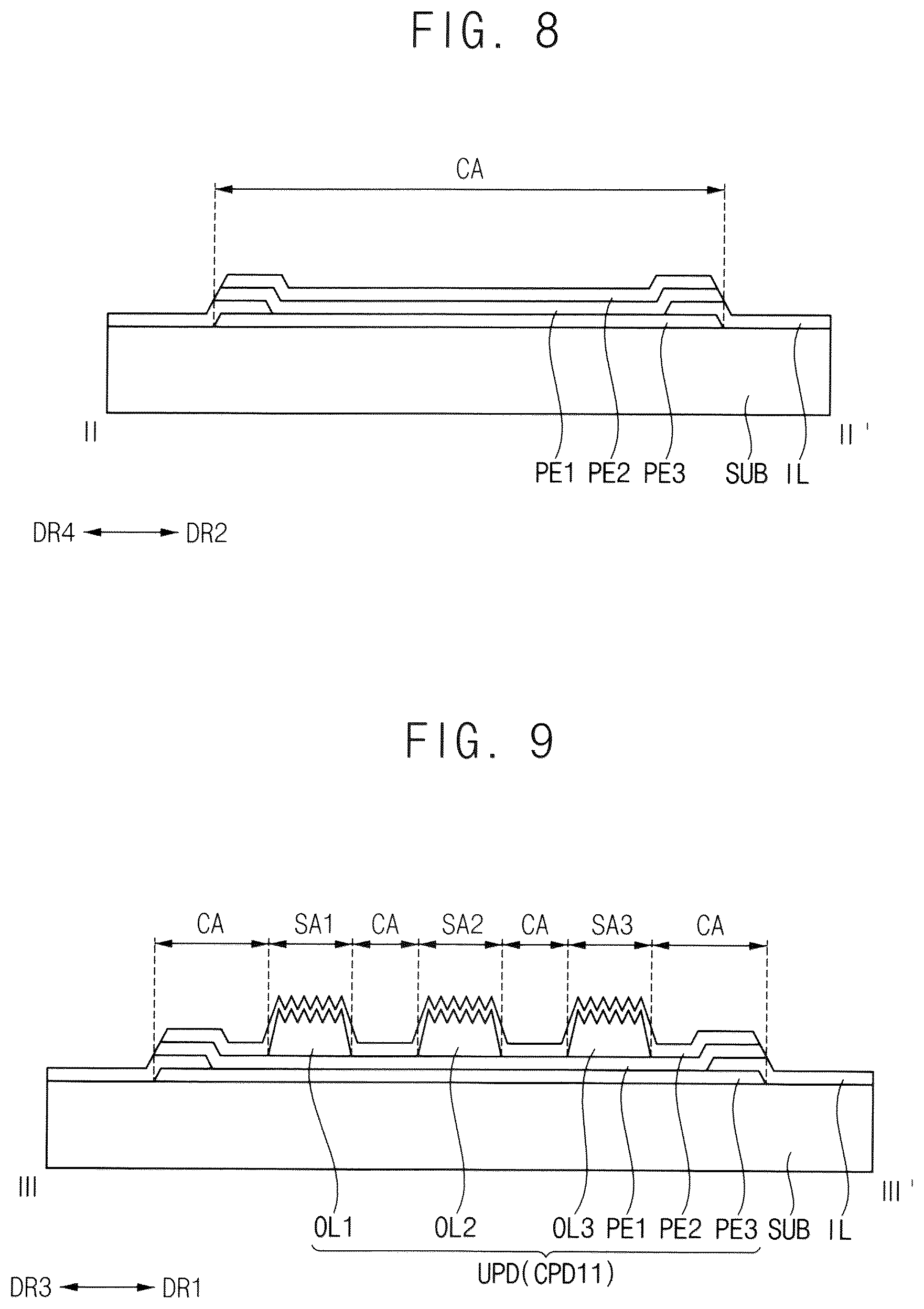 Patent US12455479 Figure 6 – Display panel and display device with uneven pads having island-like structures