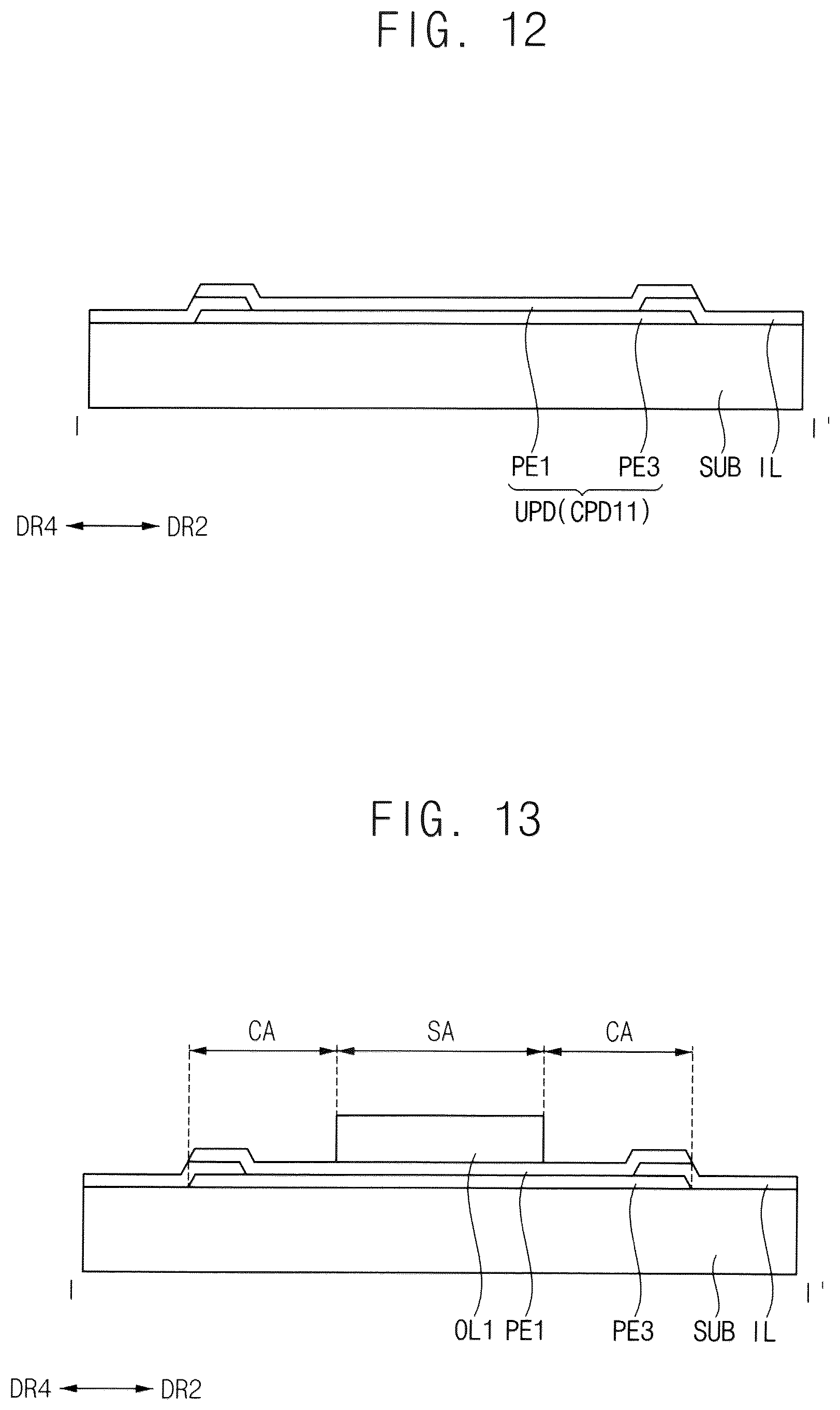 Patent US12455479 Figure 8 – Display panel and display device with uneven pads having island-like structures