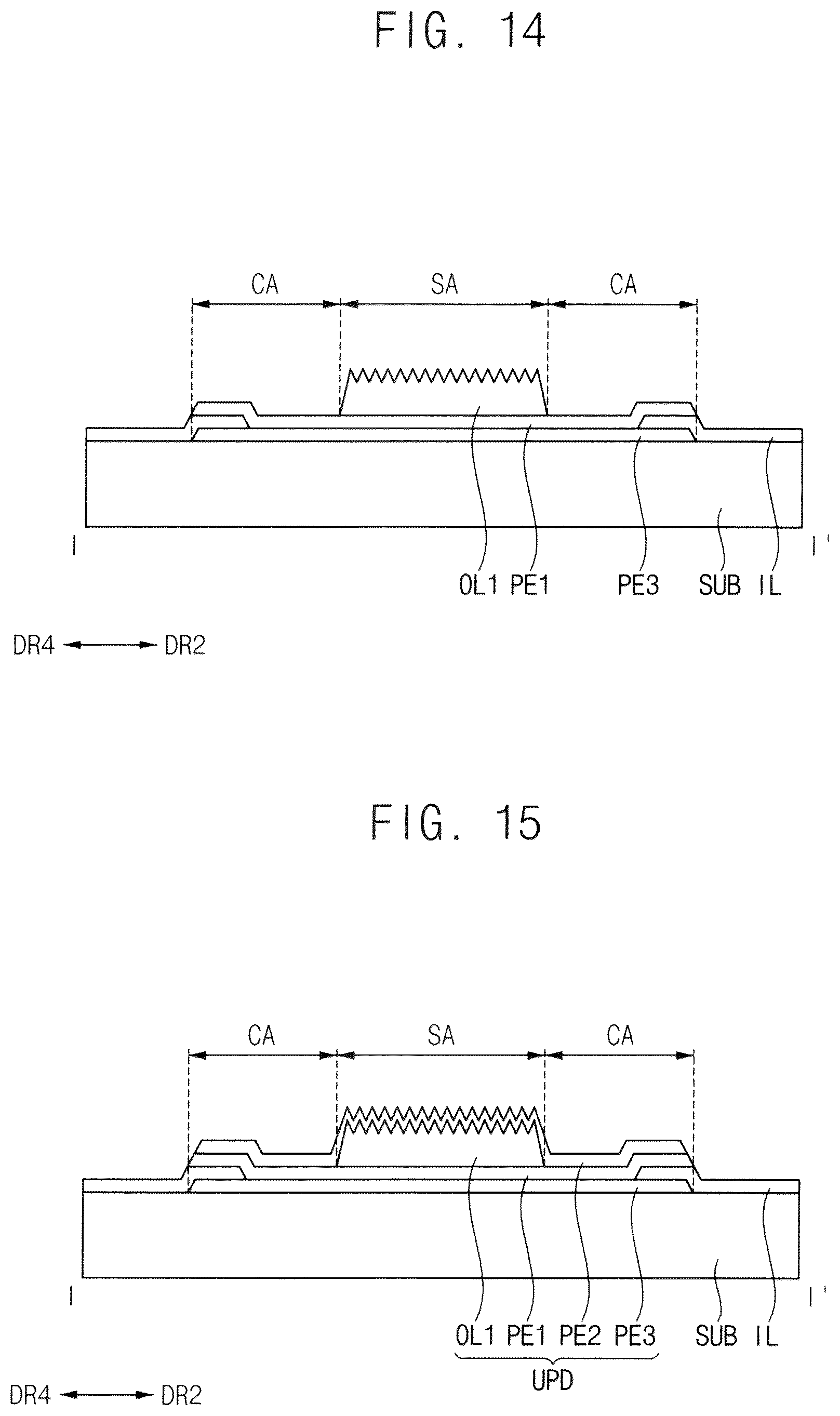 Patent US12455479 Figure 9 – Display panel and display device with uneven pads having island-like structures