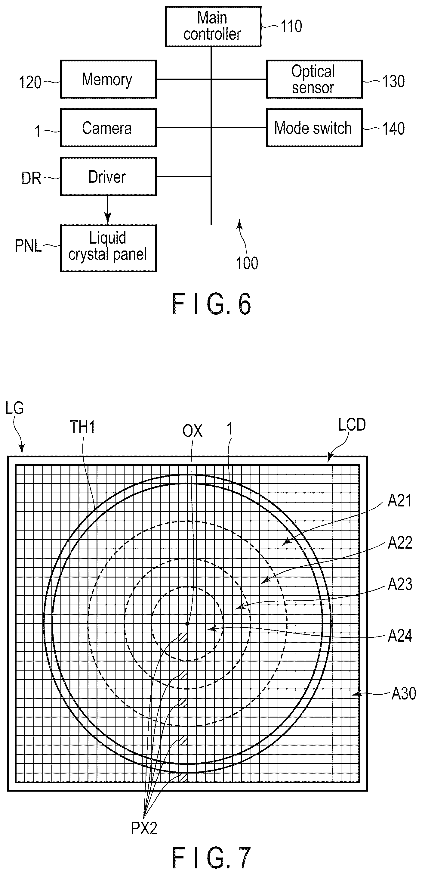 Patent US12455482 Figure 5 – Electronic apparatus incorporating a liquid crystal element