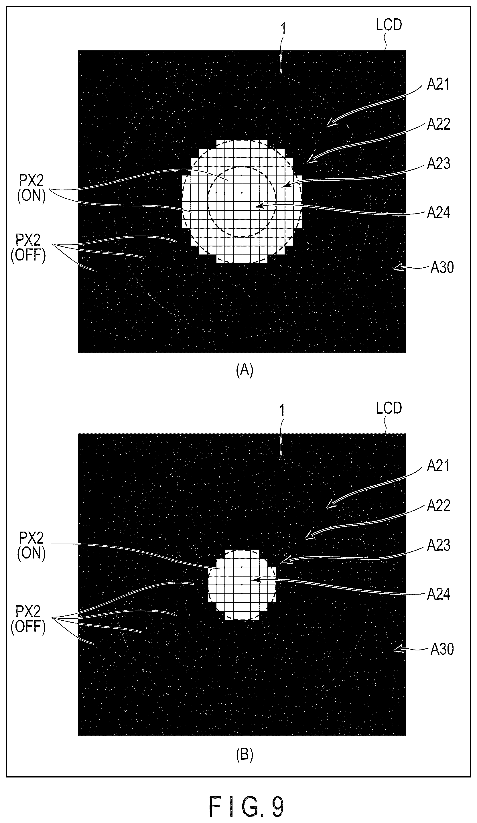 Patent US12455482 Figure 7 – Electronic apparatus incorporating a liquid crystal element