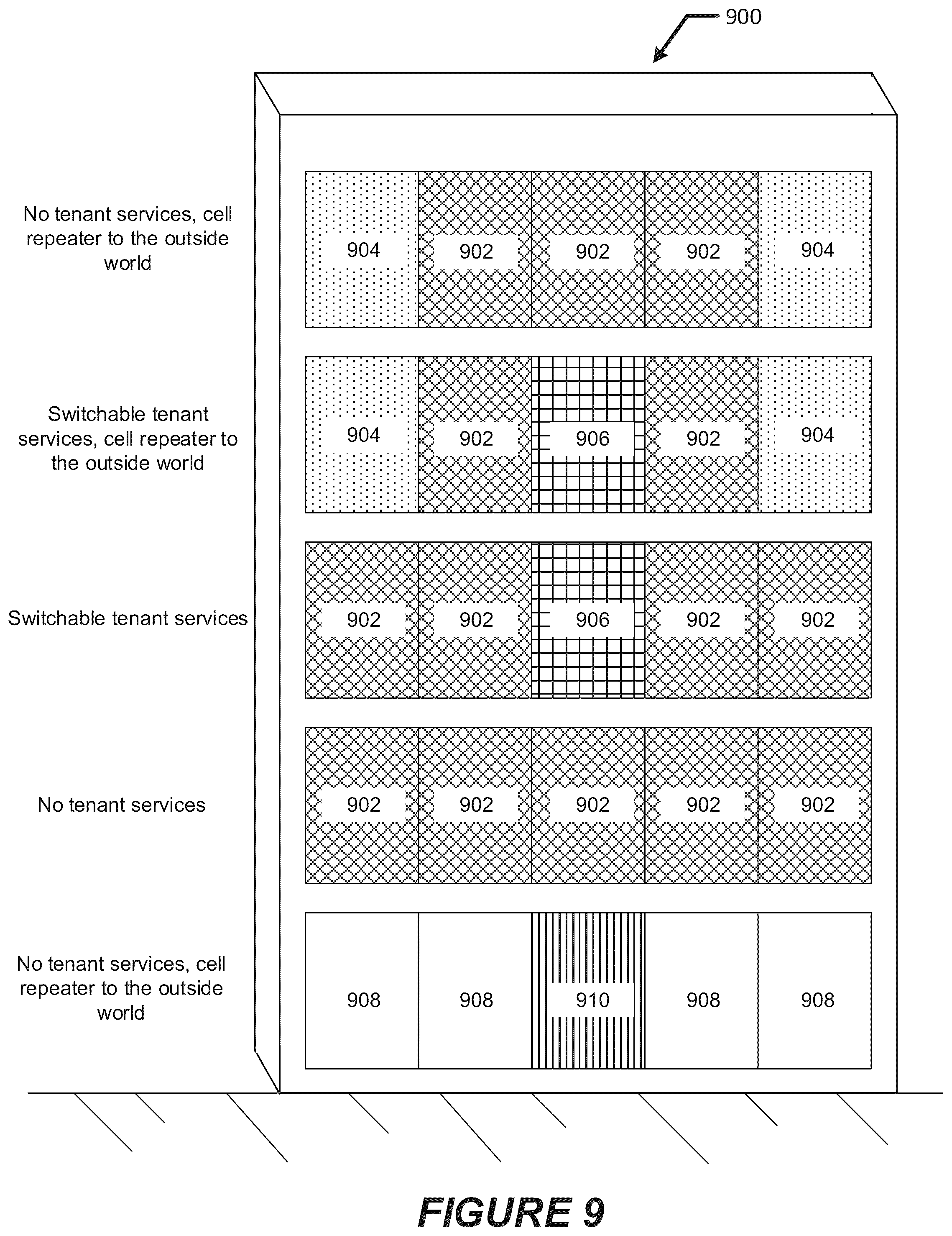 Patent US12455484 Figure 8 – Tintable window system useable as a display for a user interface by an authorized user