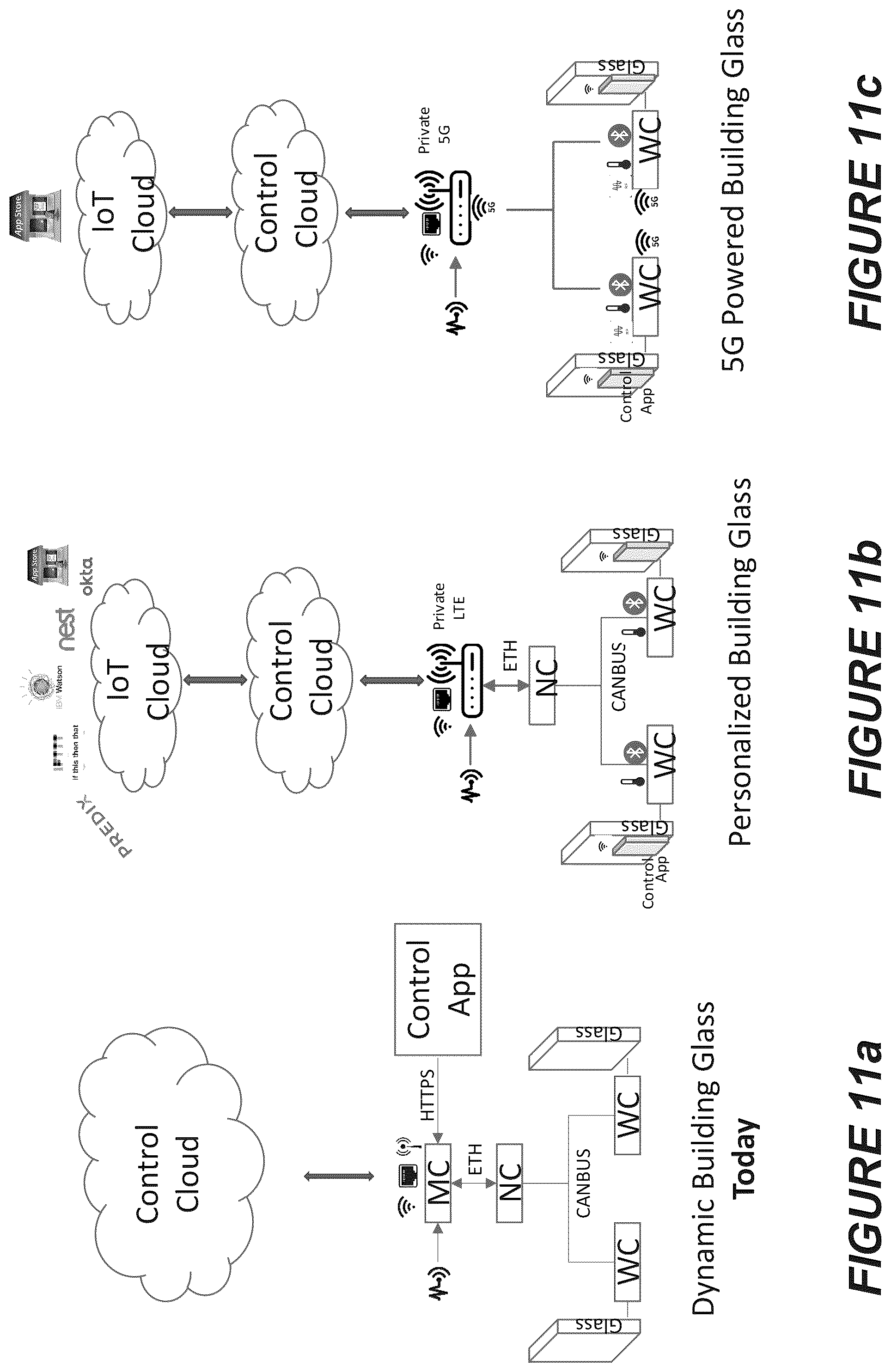 Patent US12455484 Figure 10 – Tintable window system useable as a display for a user interface by an authorized user