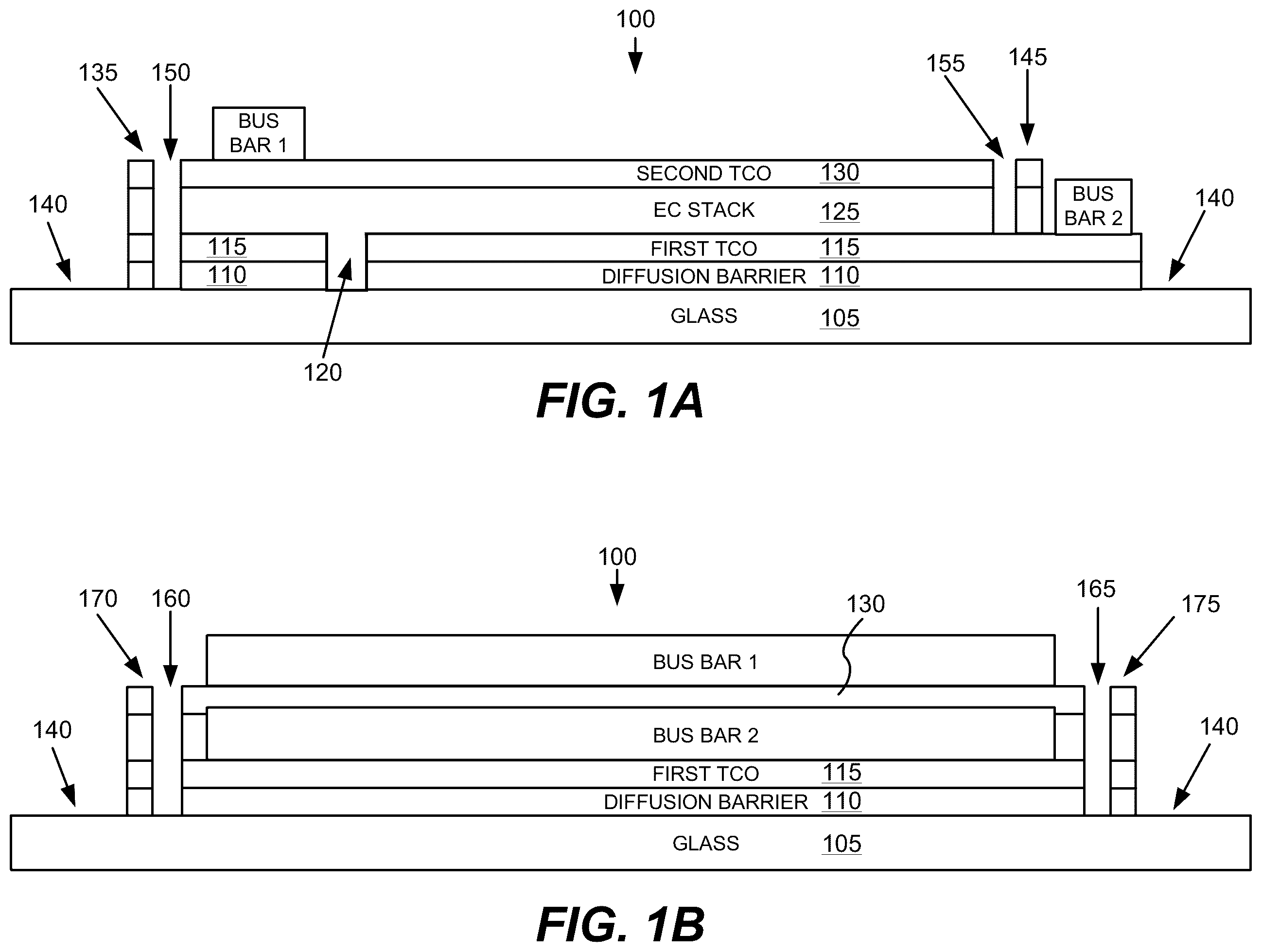 Patent US12455485 Figure 1 – Control method for tintable windows