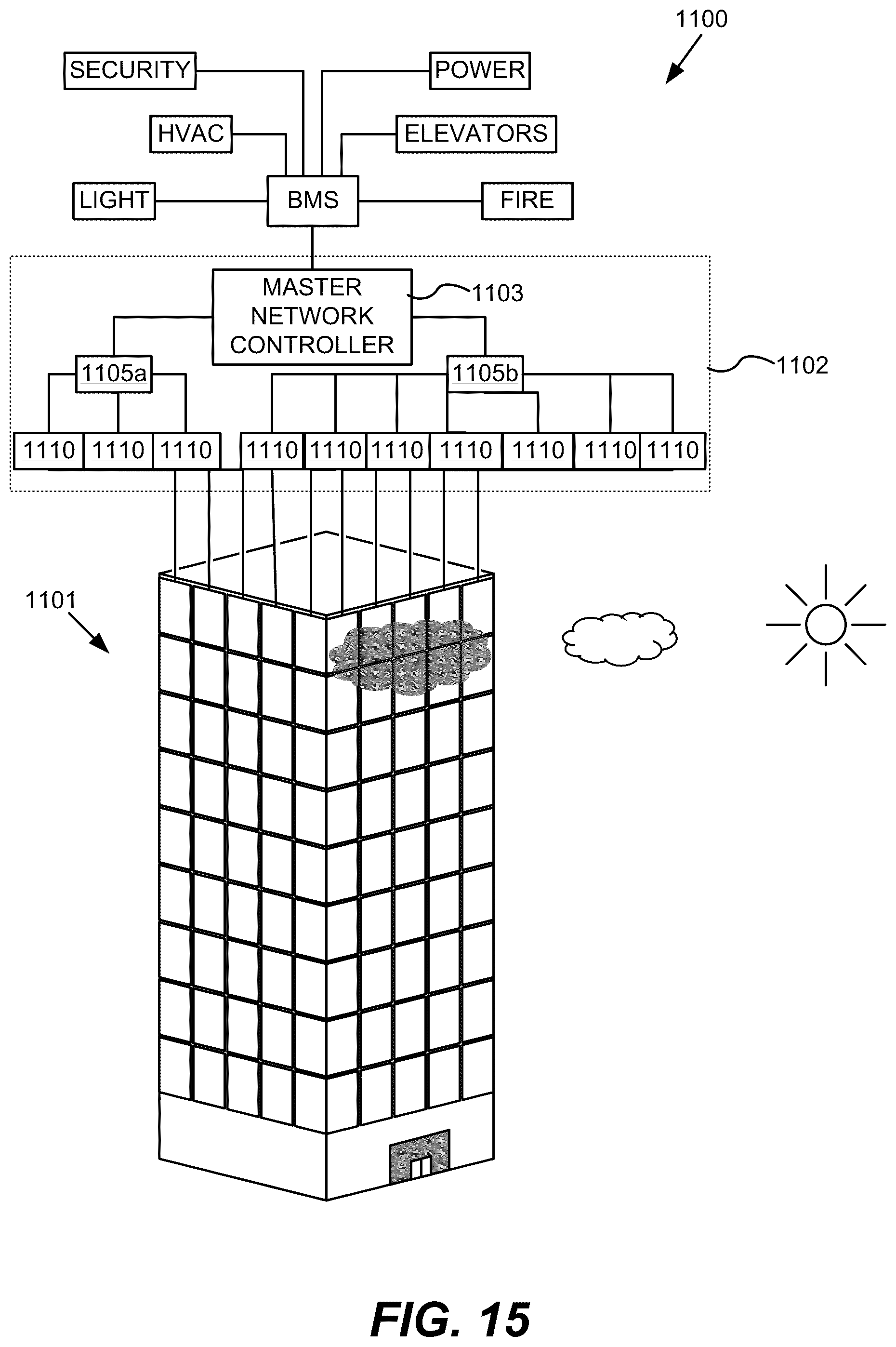 Patent US12455485 Figure 19 – Control method for tintable windows