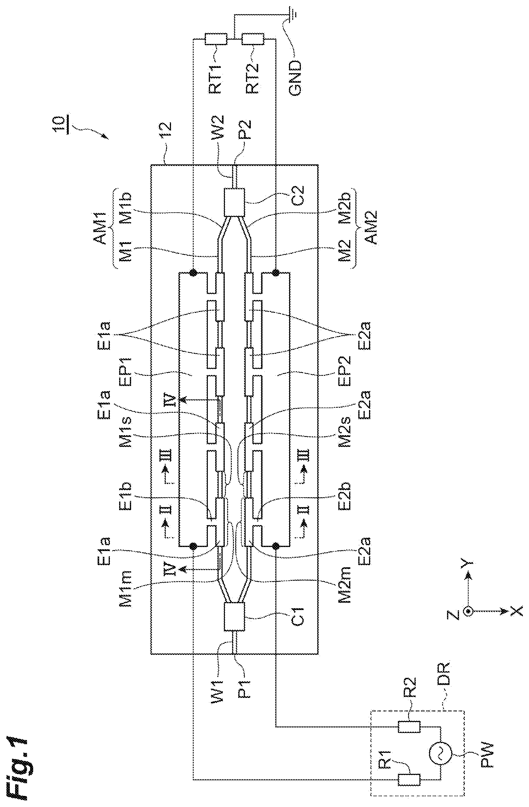 Patent US12455487 Figure 1 – Optical modulator and method of manufacturing optical modulator