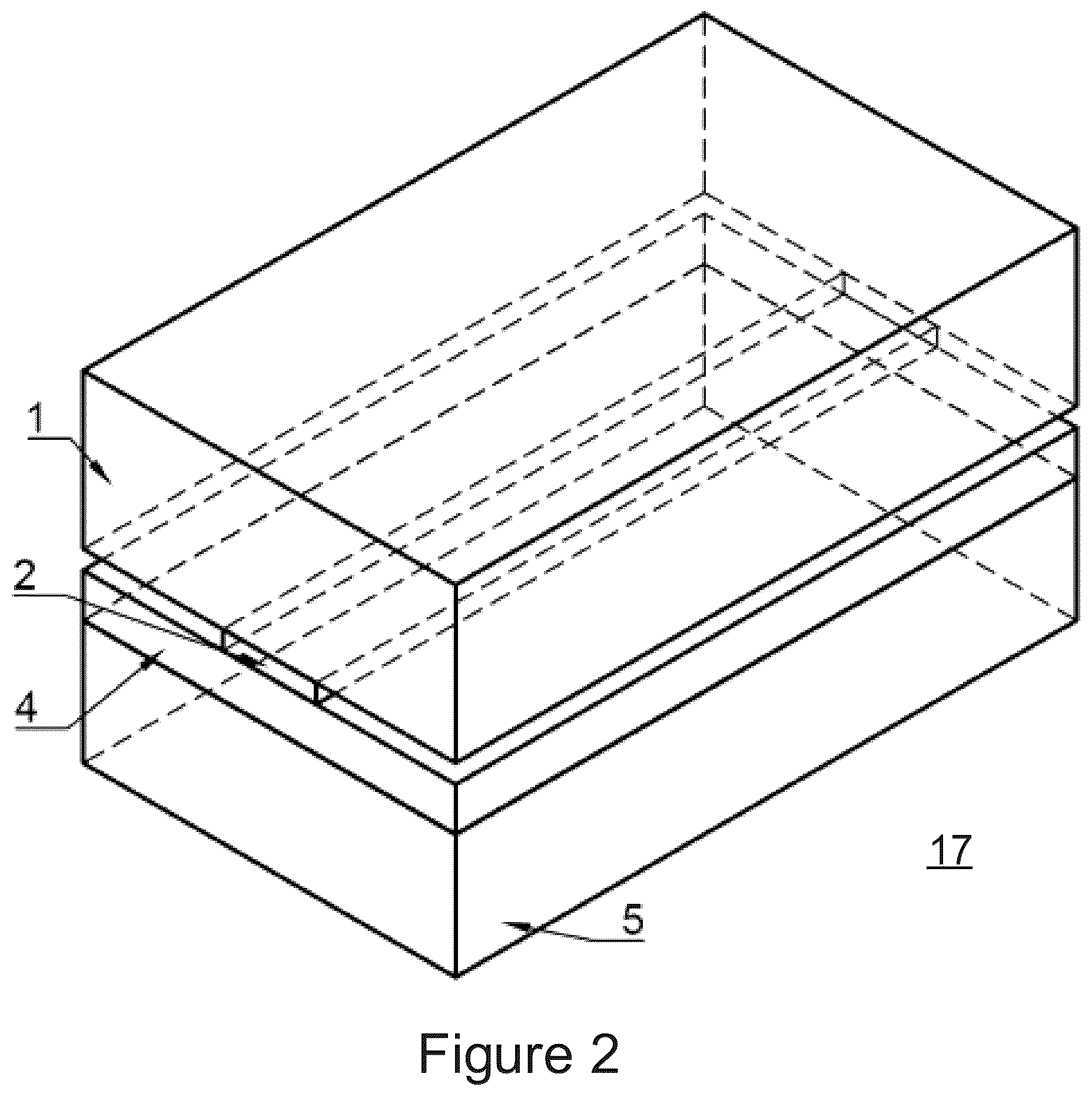 Patent US12455489 Figure 2 – Electromagnetic radiation frequency converter and light source comprising the same