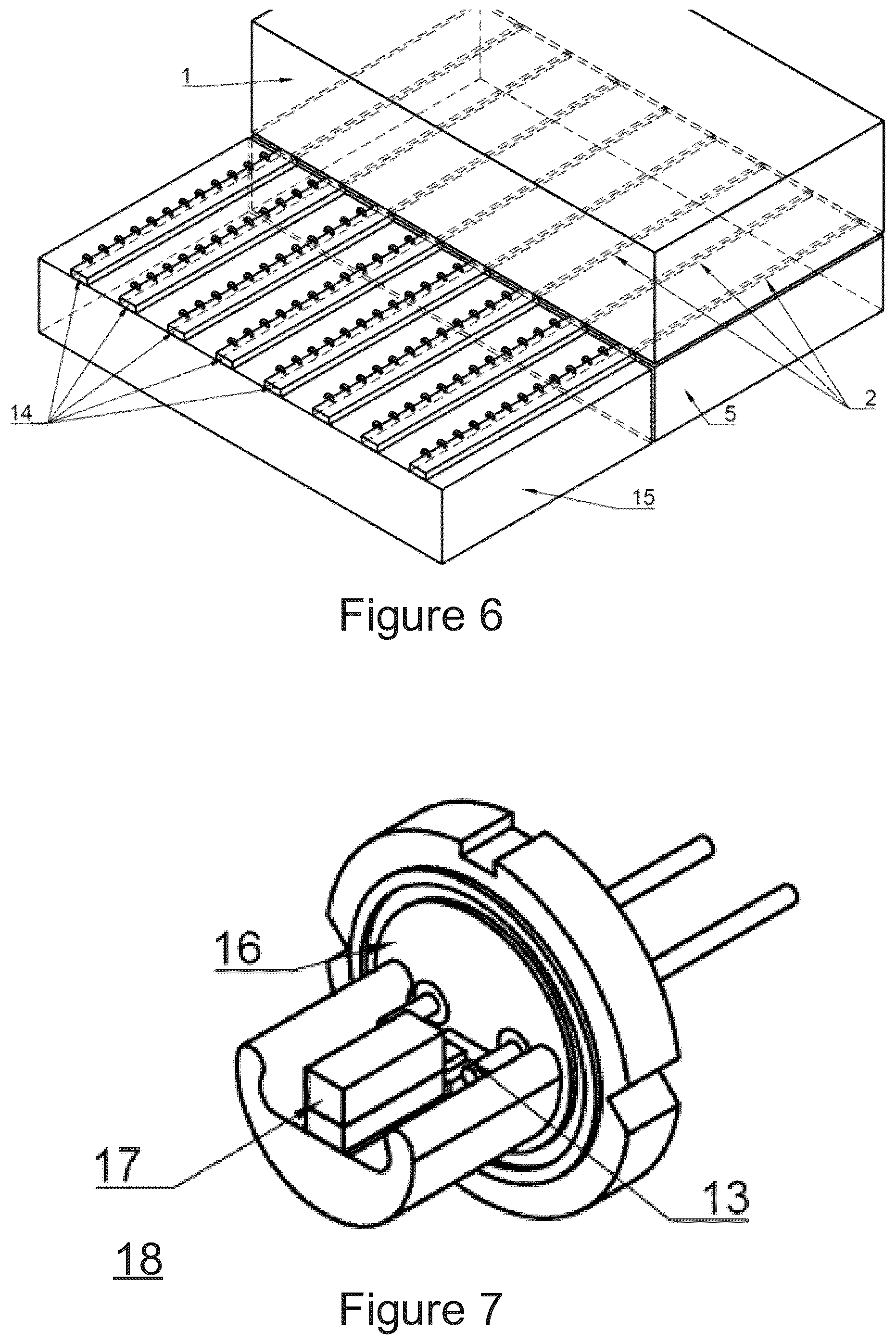 Patent US12455489 Figure 6 – Electromagnetic radiation frequency converter and light source comprising the same