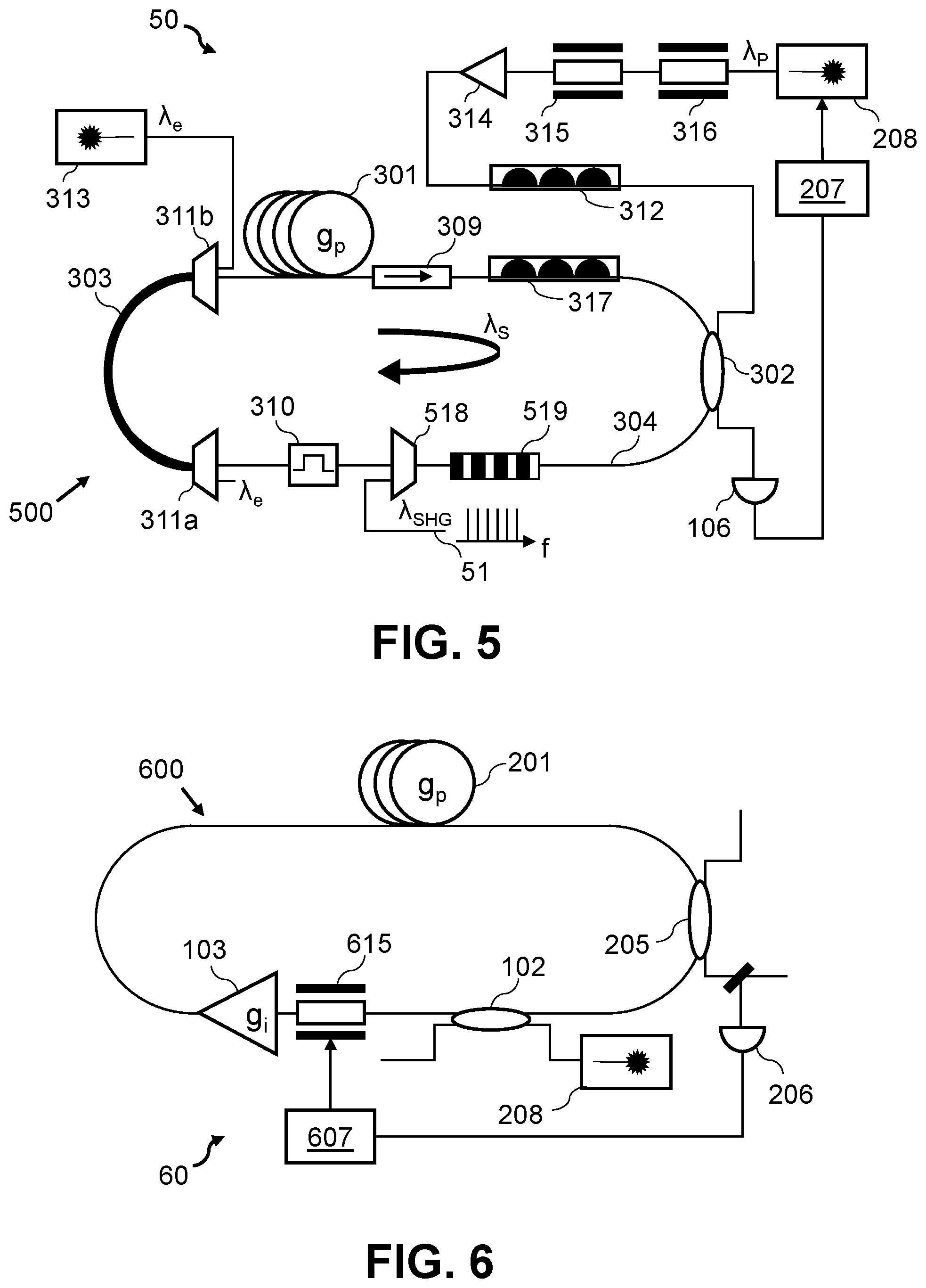 Patent US12455493 Figure 3 – Active optical resonator for frequency conversion