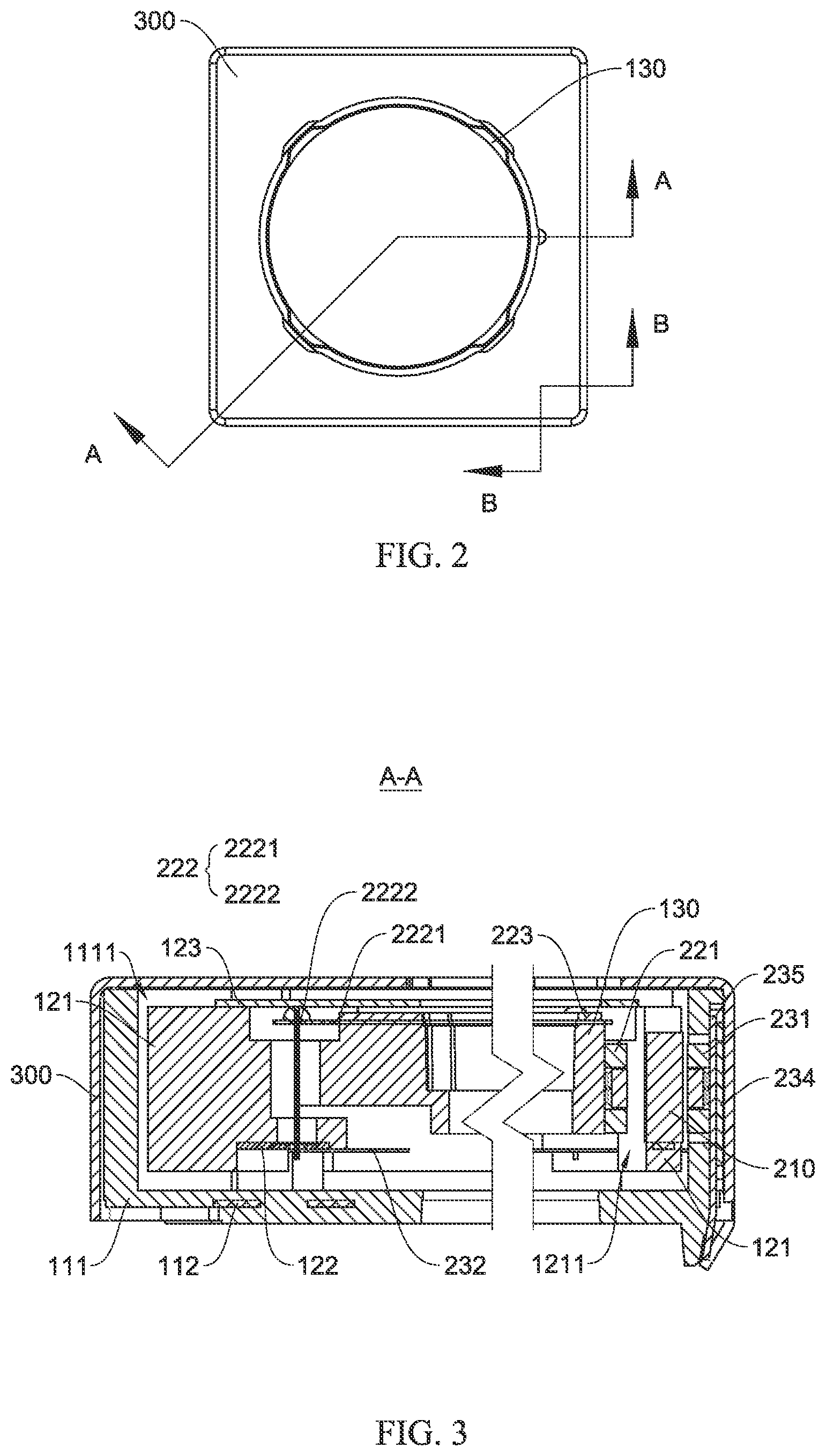 Patent US12455495 Figure 2 – Lens module and electronic device