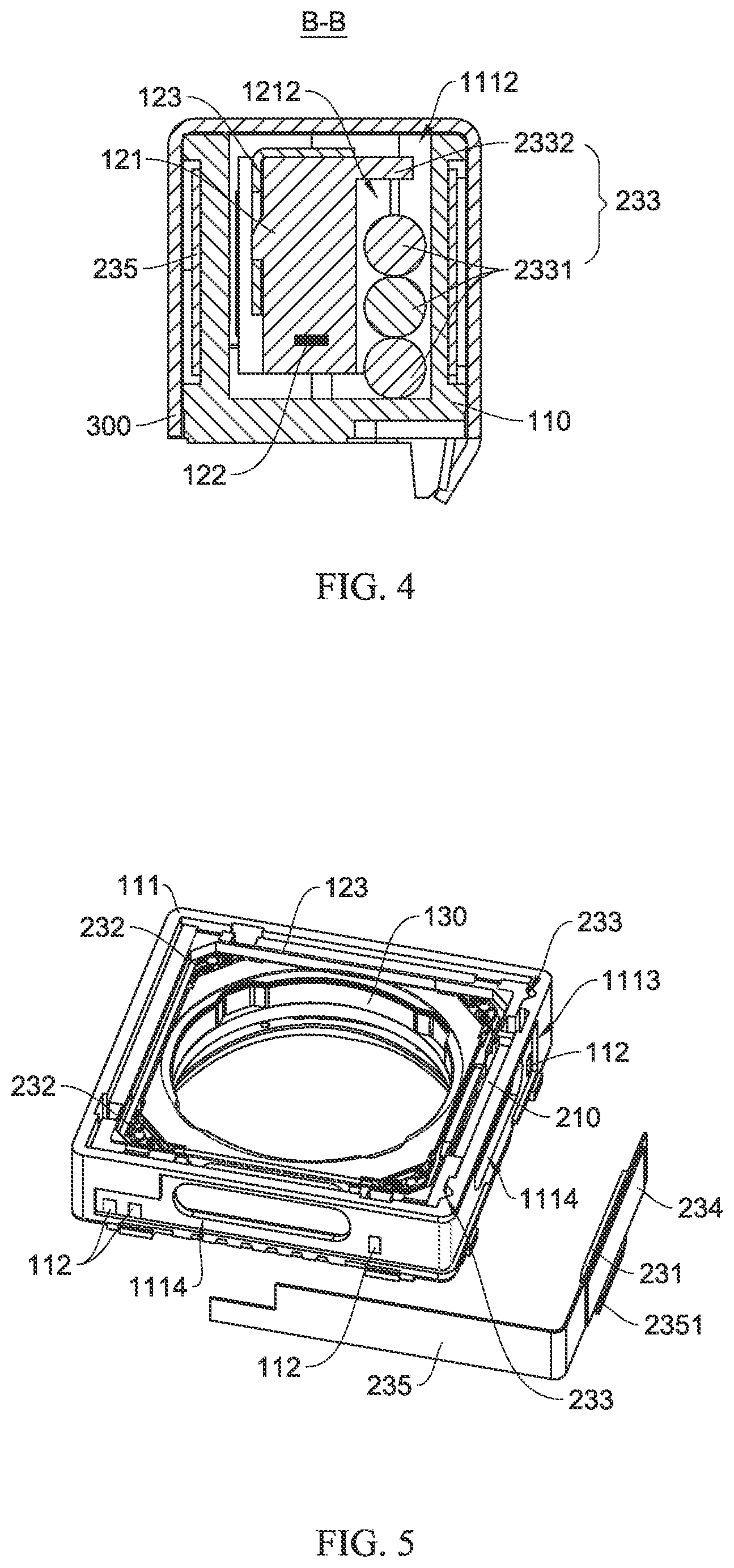 Patent US12455495 Figure 3 – Lens module and electronic device