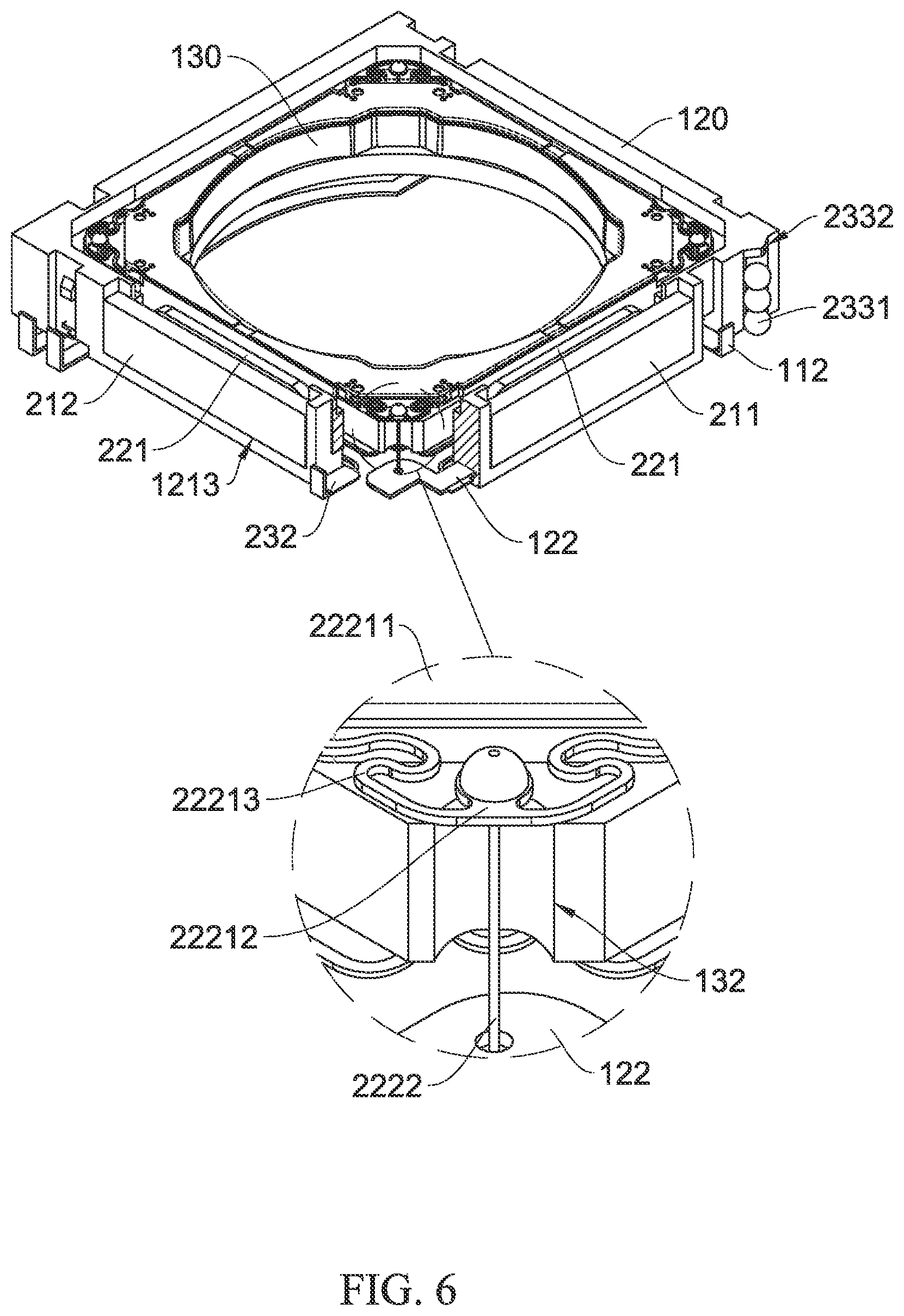 Patent US12455495 Figure 4 – Lens module and electronic device