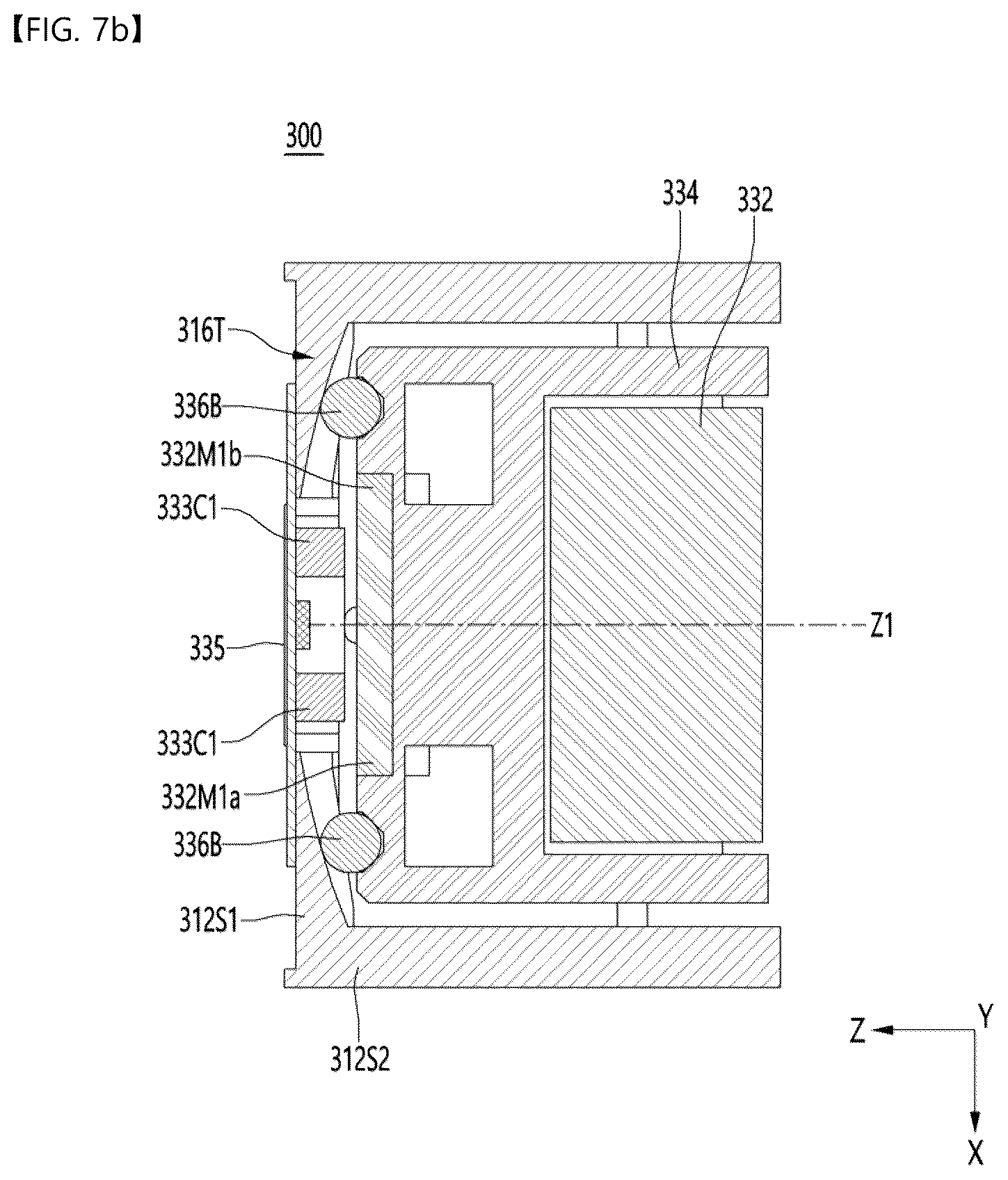 Patent US12455496 Figure 13 – Camera actuator, camera module, and camera device including same