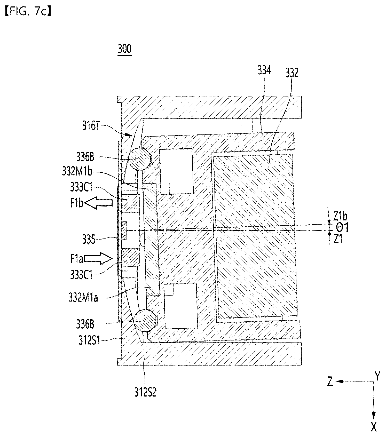 Patent US12455496 Figure 14 – Camera actuator, camera module, and camera device including same