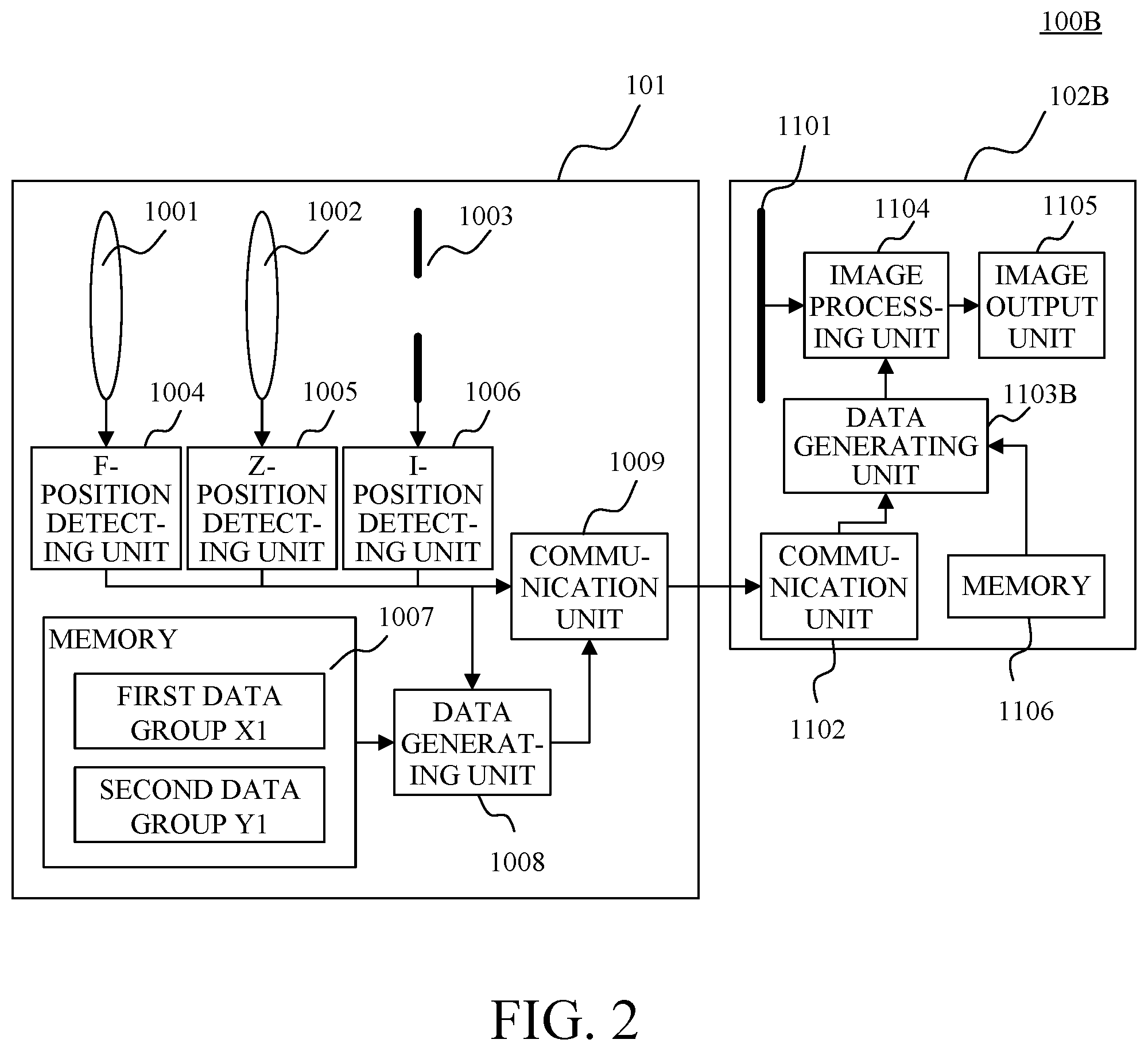 Patent US12455499 Figure 2 – Accessory, image pickup apparatus, image pickup system, accessory control method, and storage medium