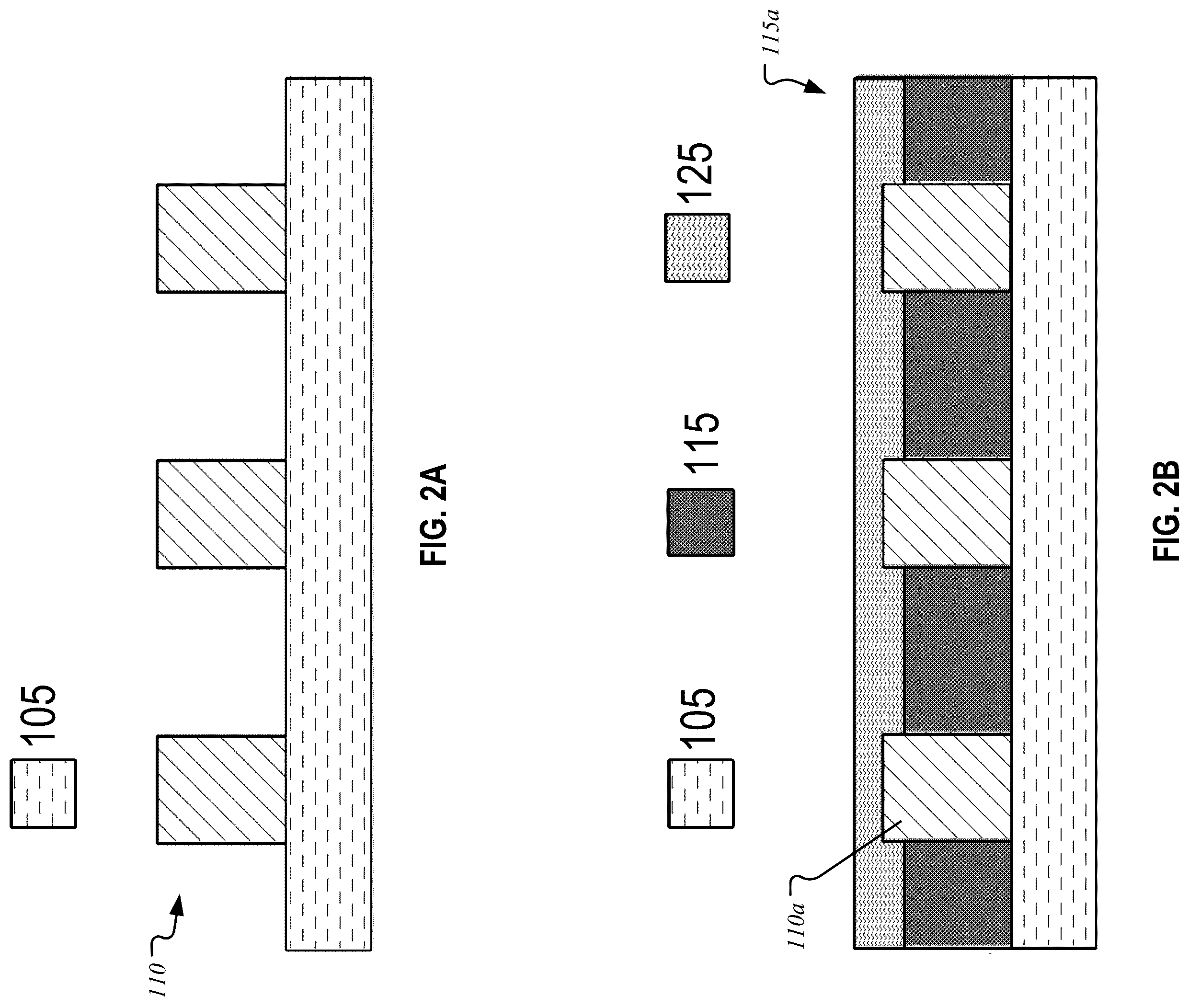 Patent US12455507 Figure 4 – Method for removing material overburden via enhanced freeze-less anti-spacer formation using a bilayer system