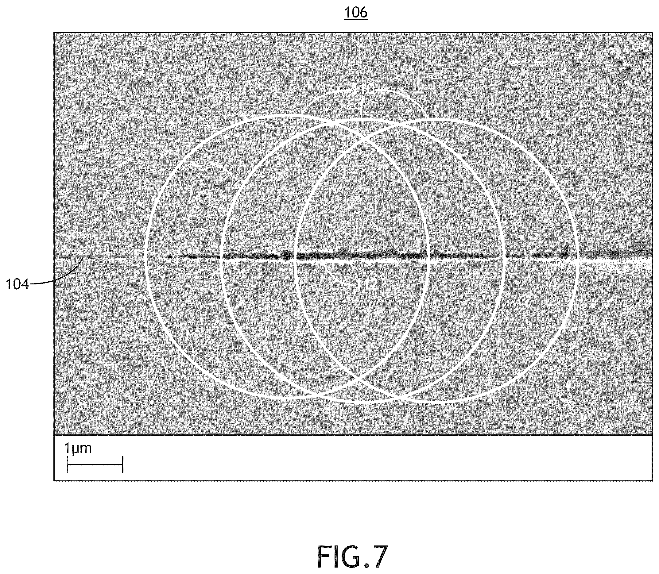 Patent US12455508 Figure 7 – Nanolithography using pulsed laser direct writing