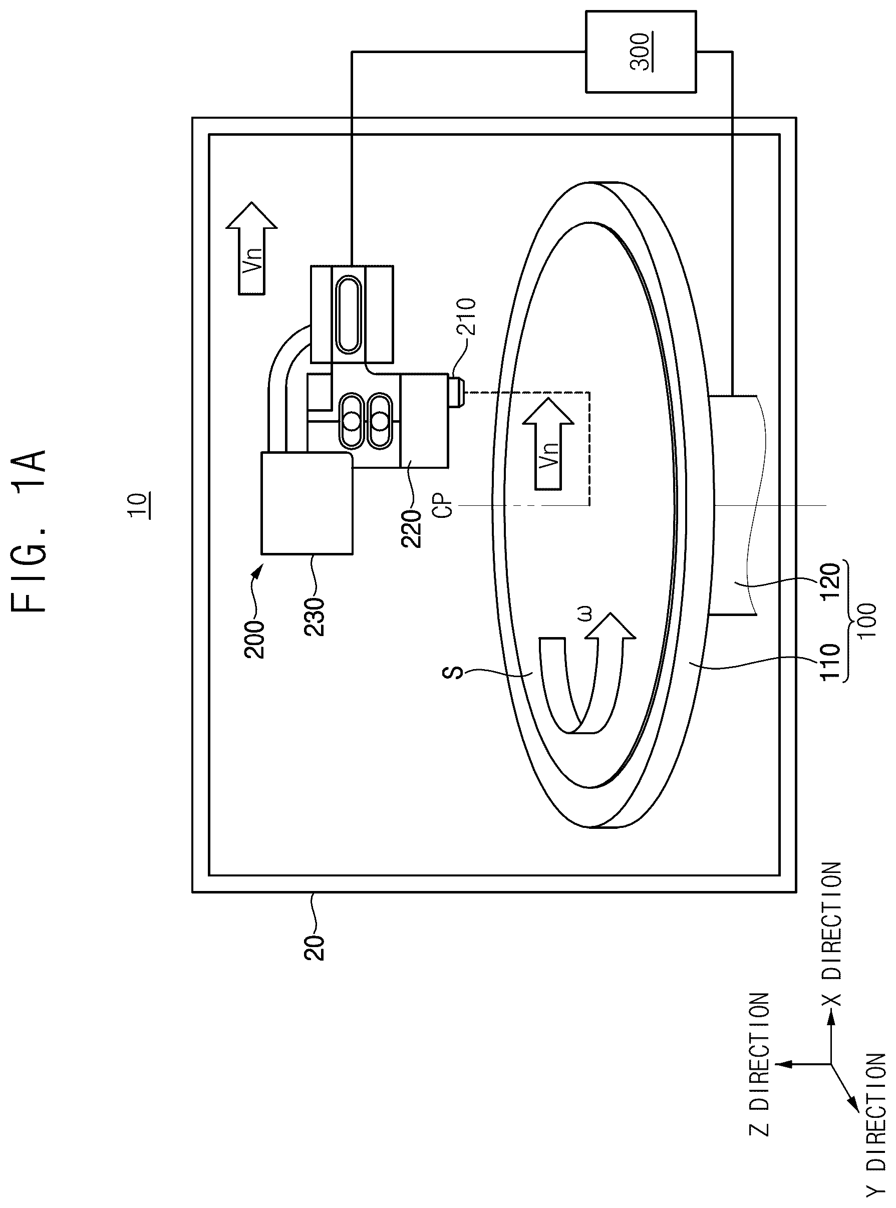 Patent US12455510 Figure 1 – Substrate processing apparatus and method of manufacturing semiconductor device using the same