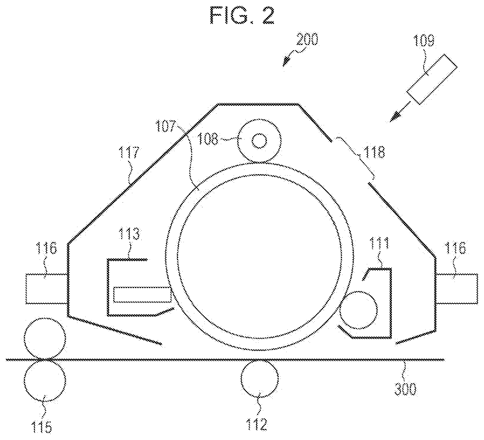 Patent US12455514 Figure 2 – Electrostatic image developing toner, electrostatic image developer, and toner cartridge