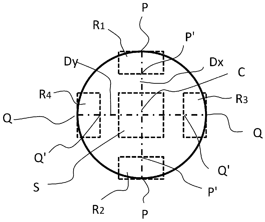 Patent US12455516 — Ferrite particle, carrier core material for electrophotographic developer, carrier for electrophotographic developer, and electrophotographic developer — Figure 1