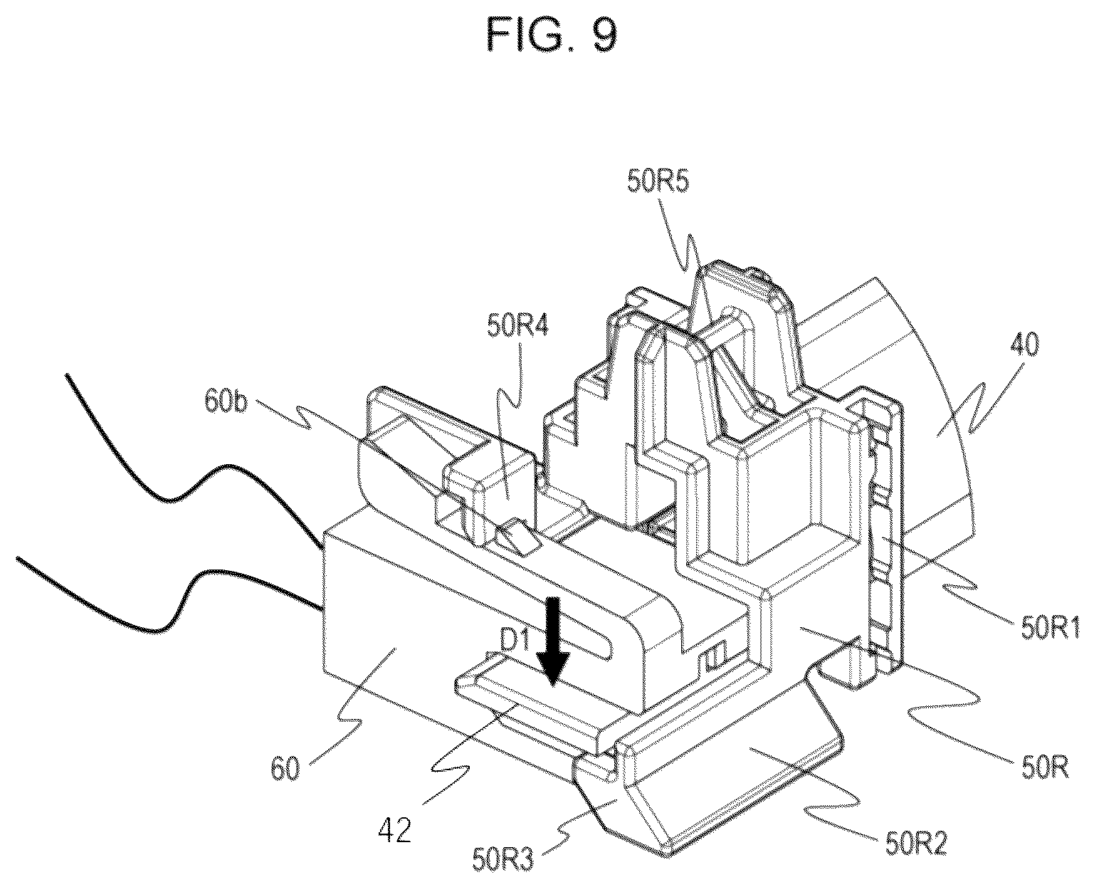 Patent US12455519 Figure 9 – Fixing device