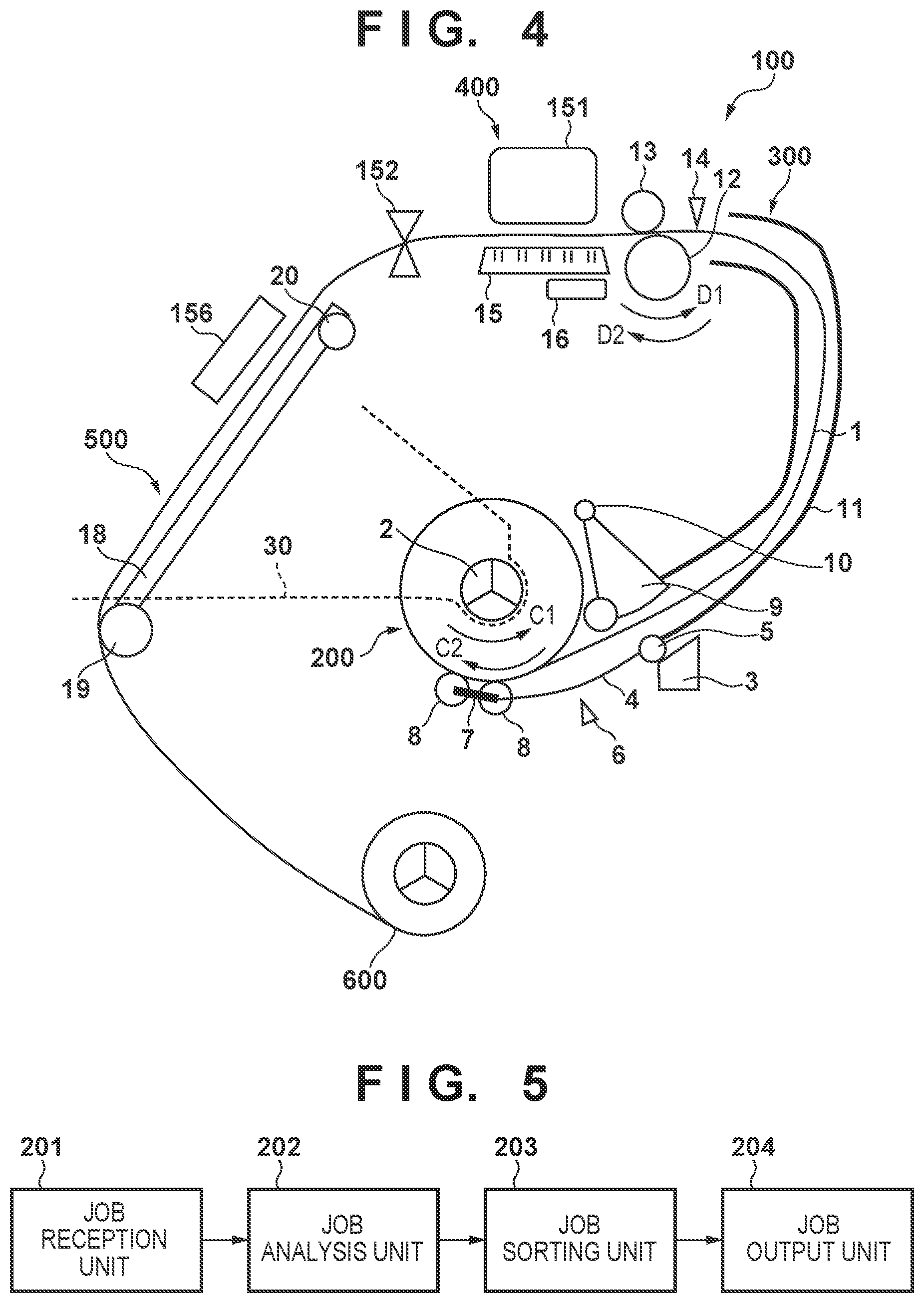 Patent US12455522 Figure 3 – Printing apparatus, control method therefor, and non-transitory computer-readable storage medium