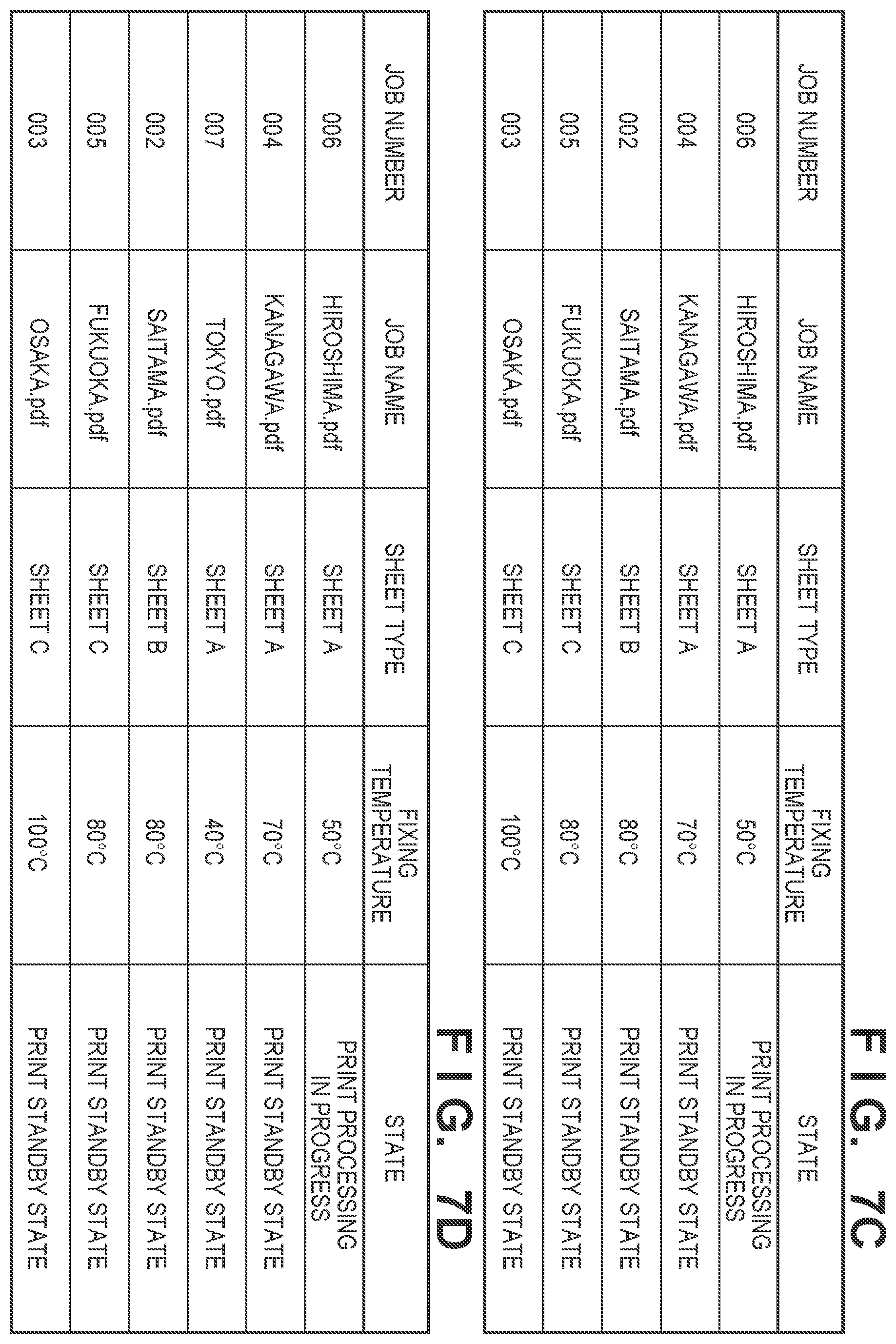 Patent US12455522 Figure 7 – Printing apparatus, control method therefor, and non-transitory computer-readable storage medium