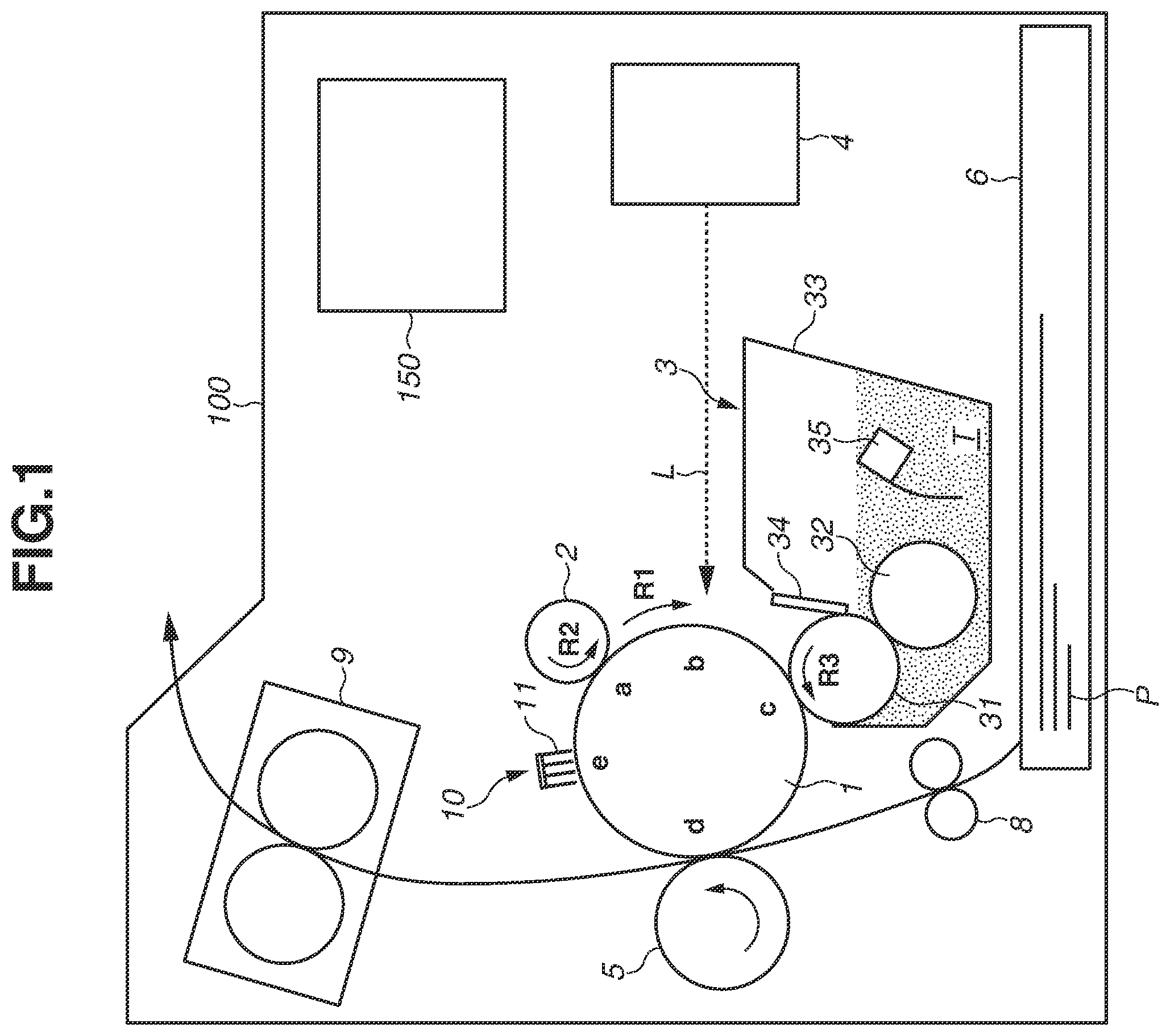 Patent US12455525 Figure 1 – Image forming apparatus