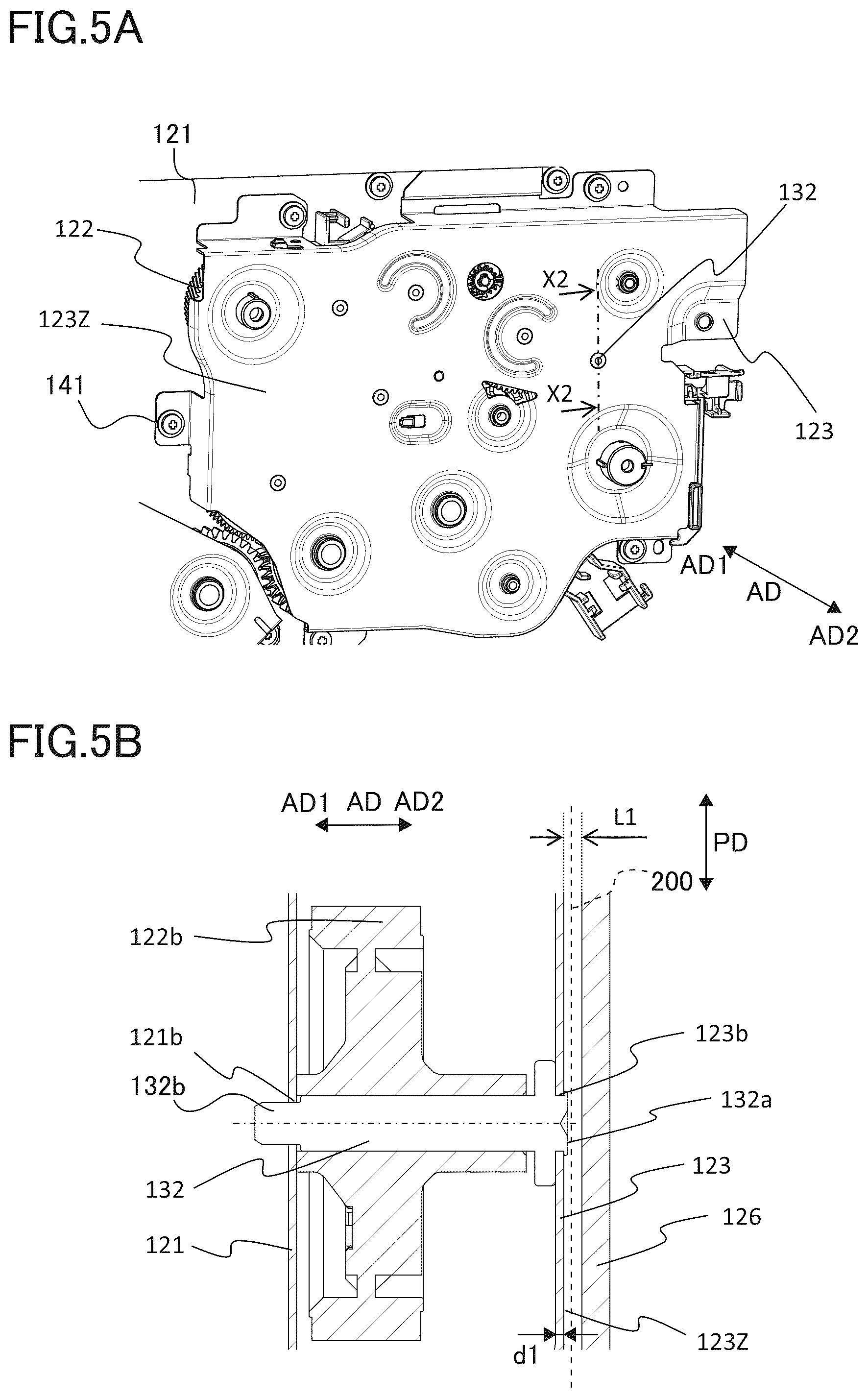Patent US12455527 Figure 5 – Image forming apparatus