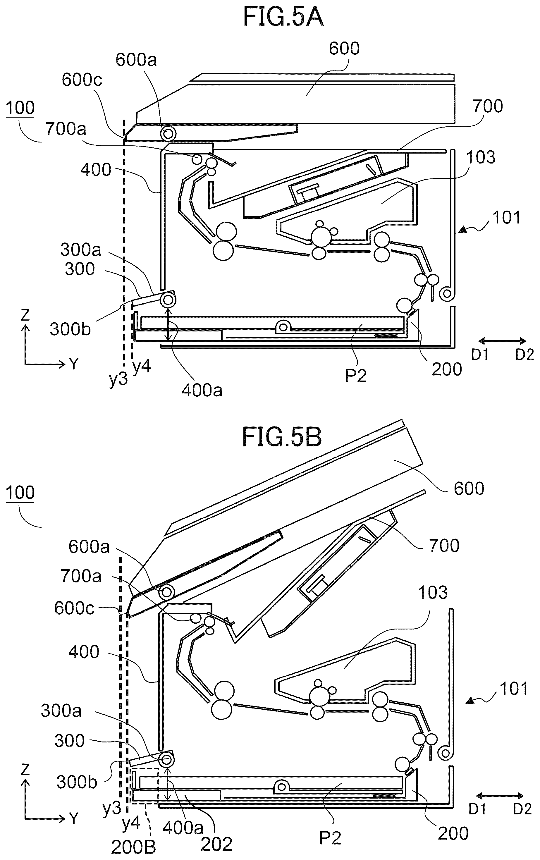 Patent US12455530 Figure 5 – Image forming apparatus