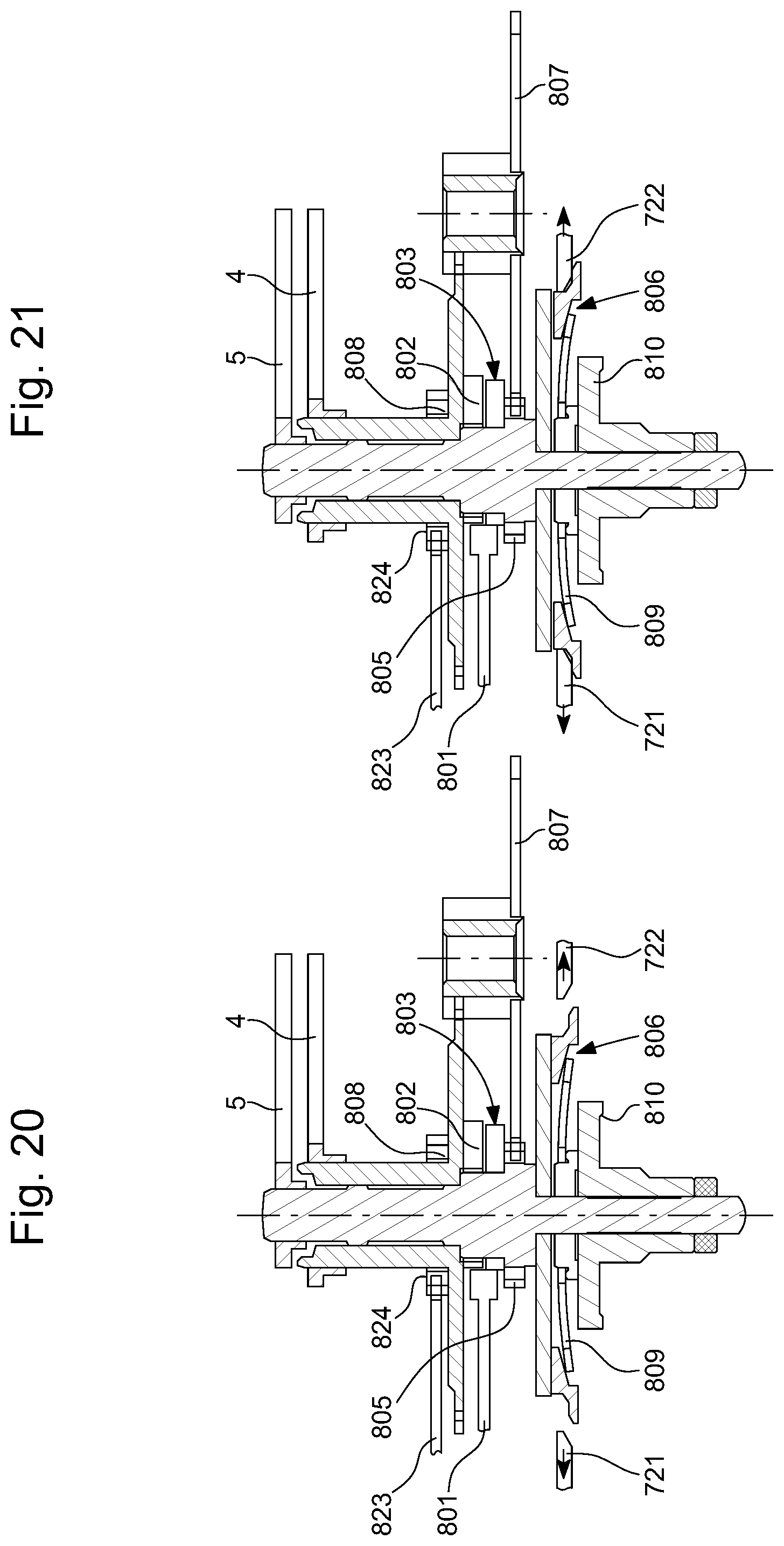 Patent US12455537 Figure 8 – Sympathetic timepiece assembly
