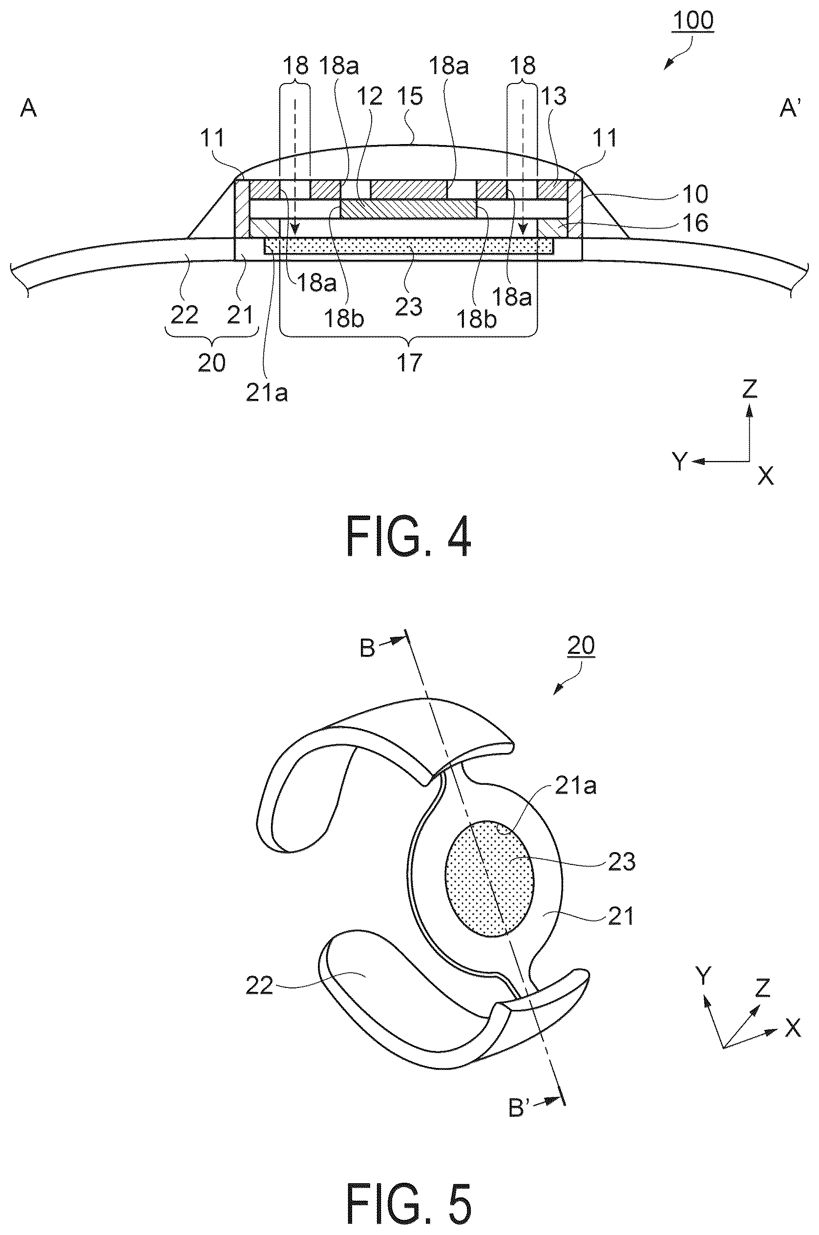 Patent US12455538 Figure 4 – Wrist watch and strap