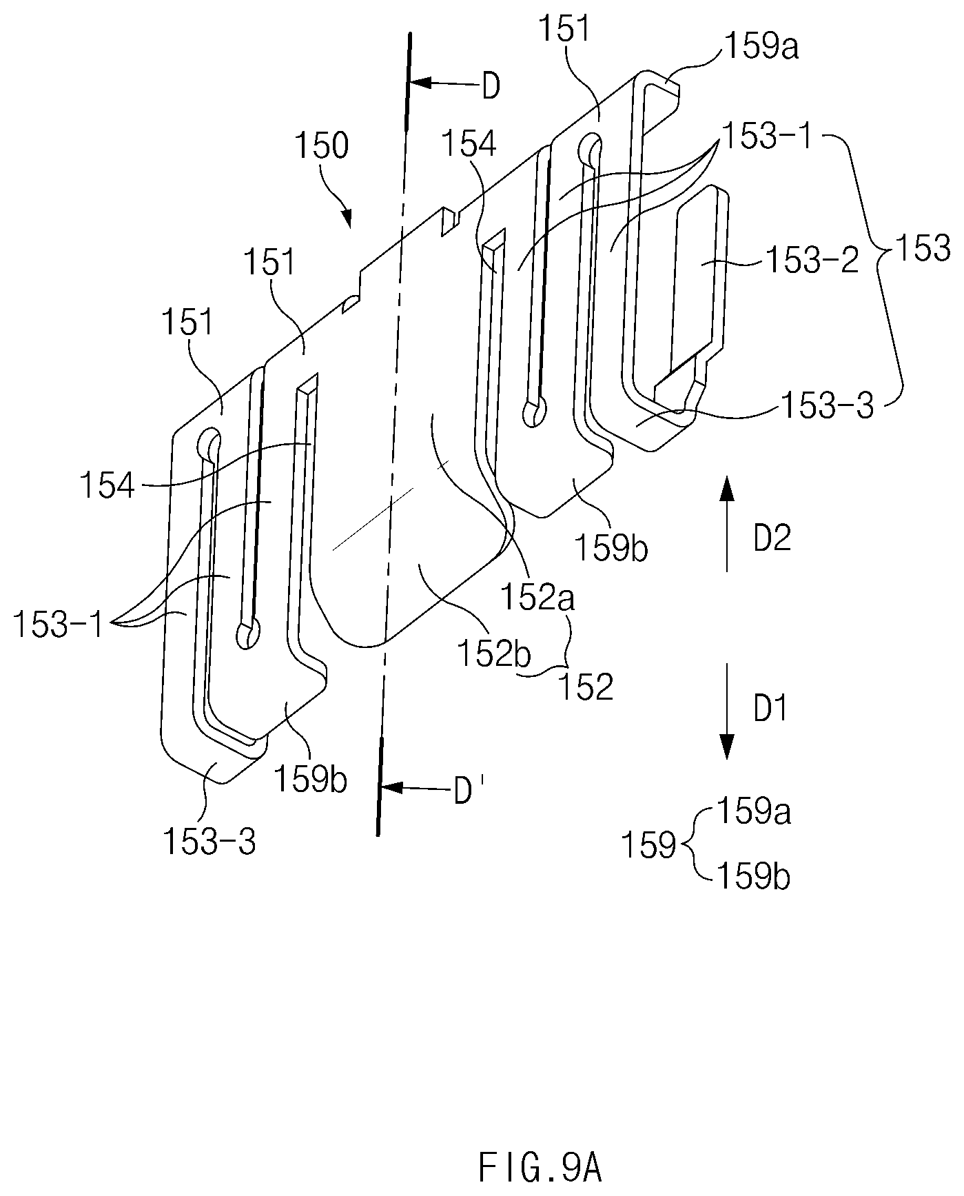 Patent US12455539 Figure 10 – Electronic device comprising electrode button