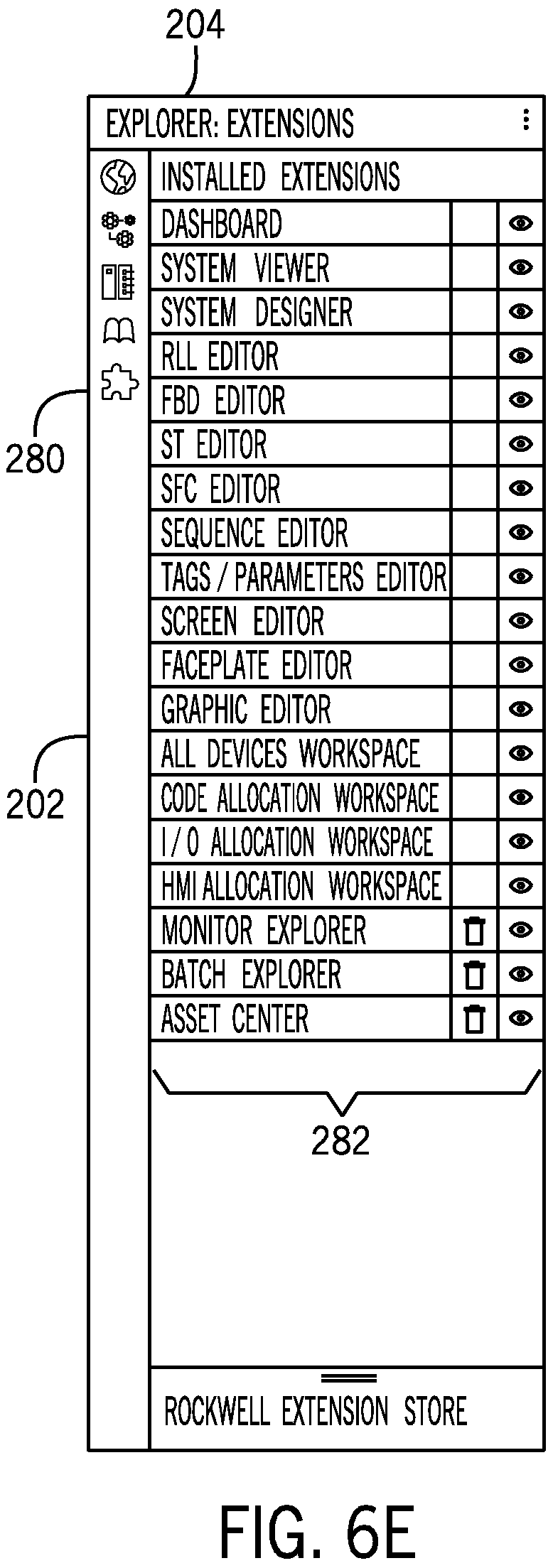 Patent US12455545 Figure 8 – System and method for smart selection and building of industrial automation control systems from industrial automation control libraries and objects