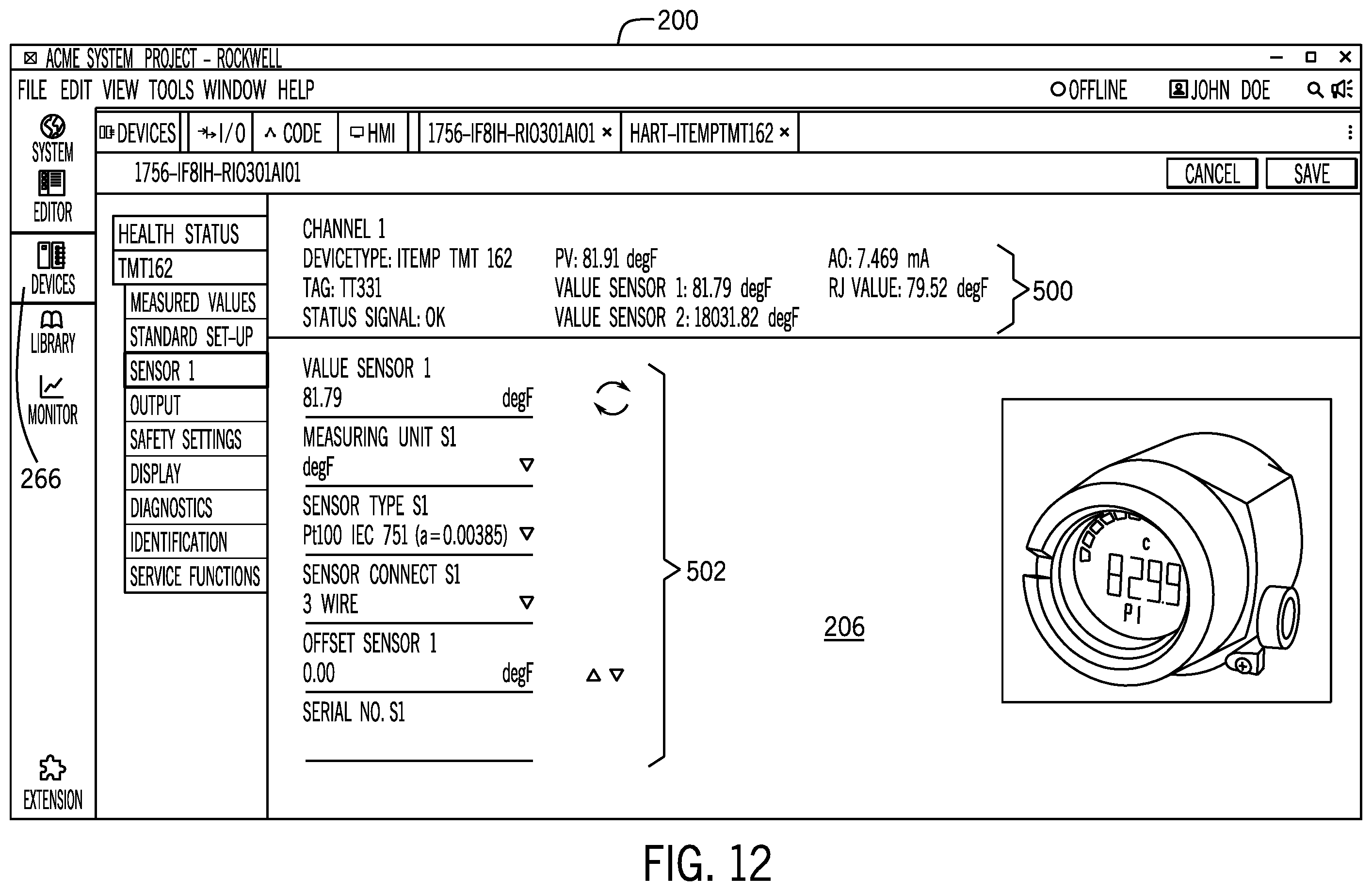 Patent US12455545 Figure 14 – System and method for smart selection and building of industrial automation control systems from industrial automation control libraries and objects