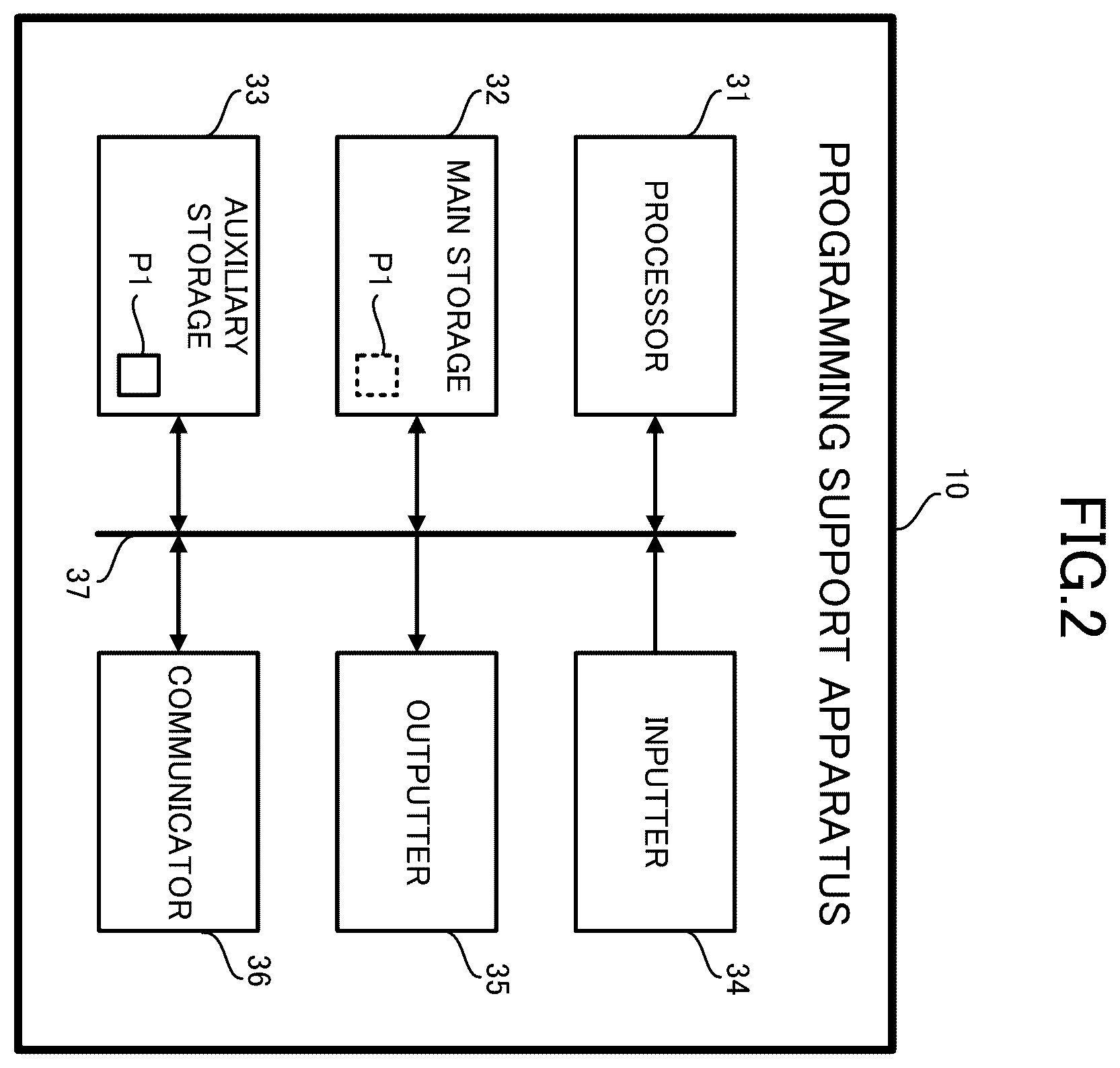Patent US12455546 Figure 2 – Recording medium and programming support apparatus