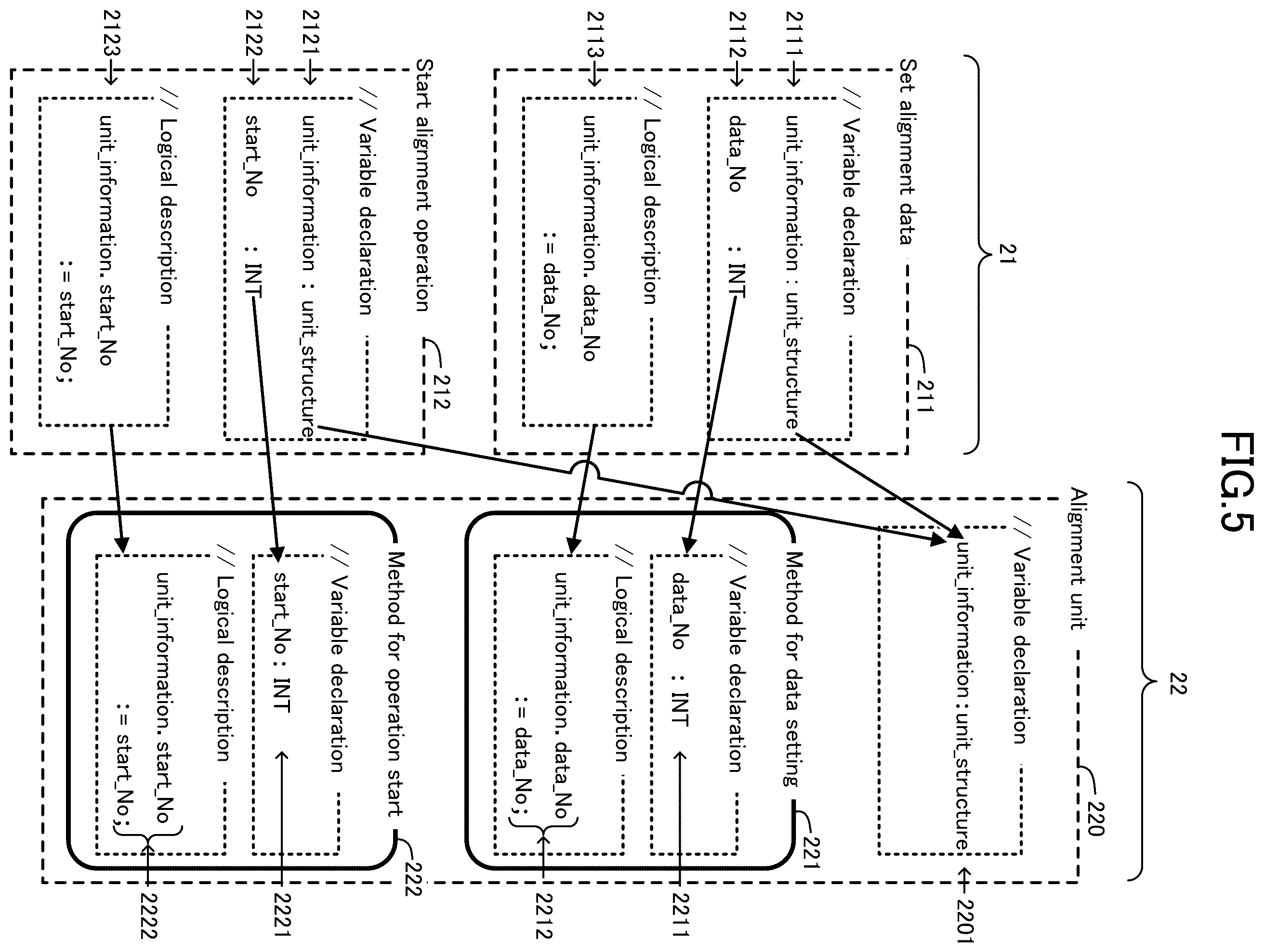 Patent US12455546 Figure 5 – Recording medium and programming support apparatus