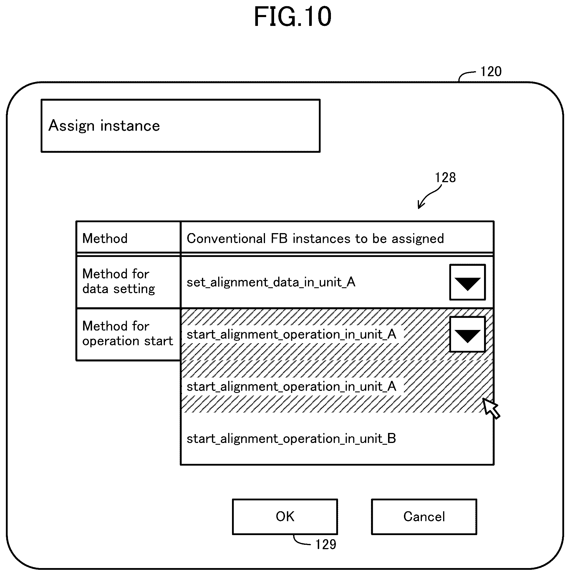 Patent US12455546 Figure 10 – Recording medium and programming support apparatus