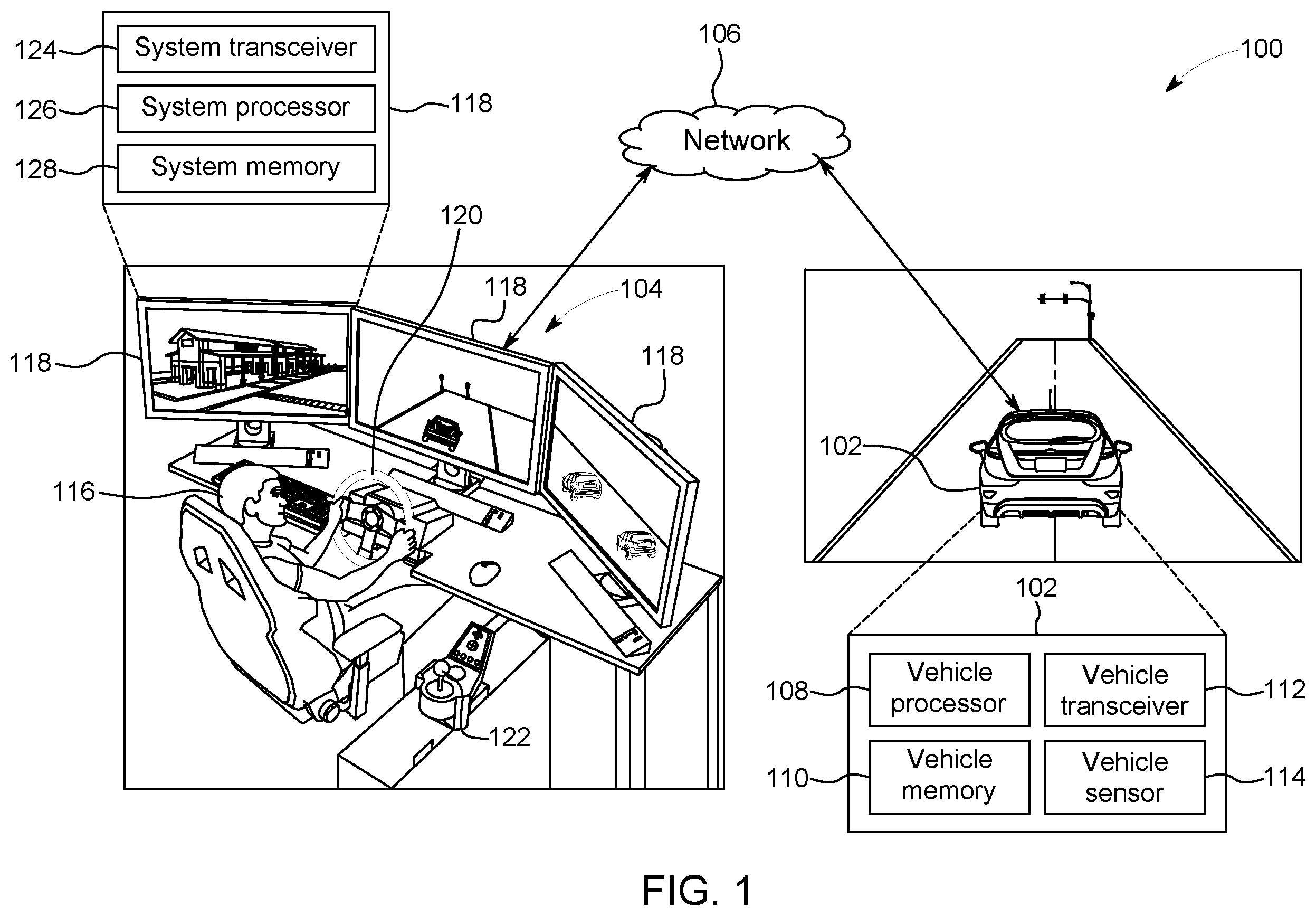 Patent US12455567 Figure 1 – Augmented reality for teleoperation
