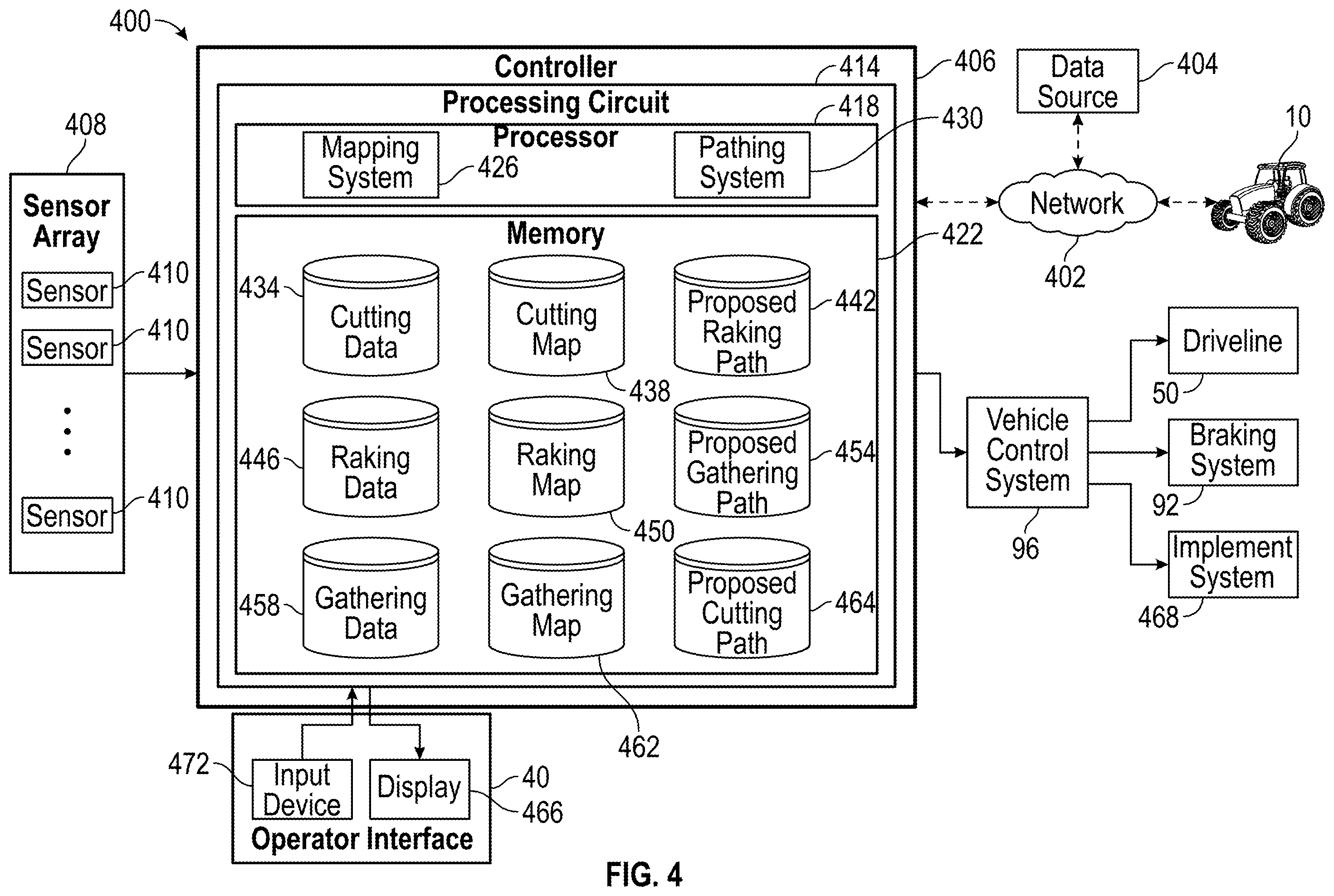 Patent US12455570 Figure 3 – Systems and methods for hay and forage workflow mapping