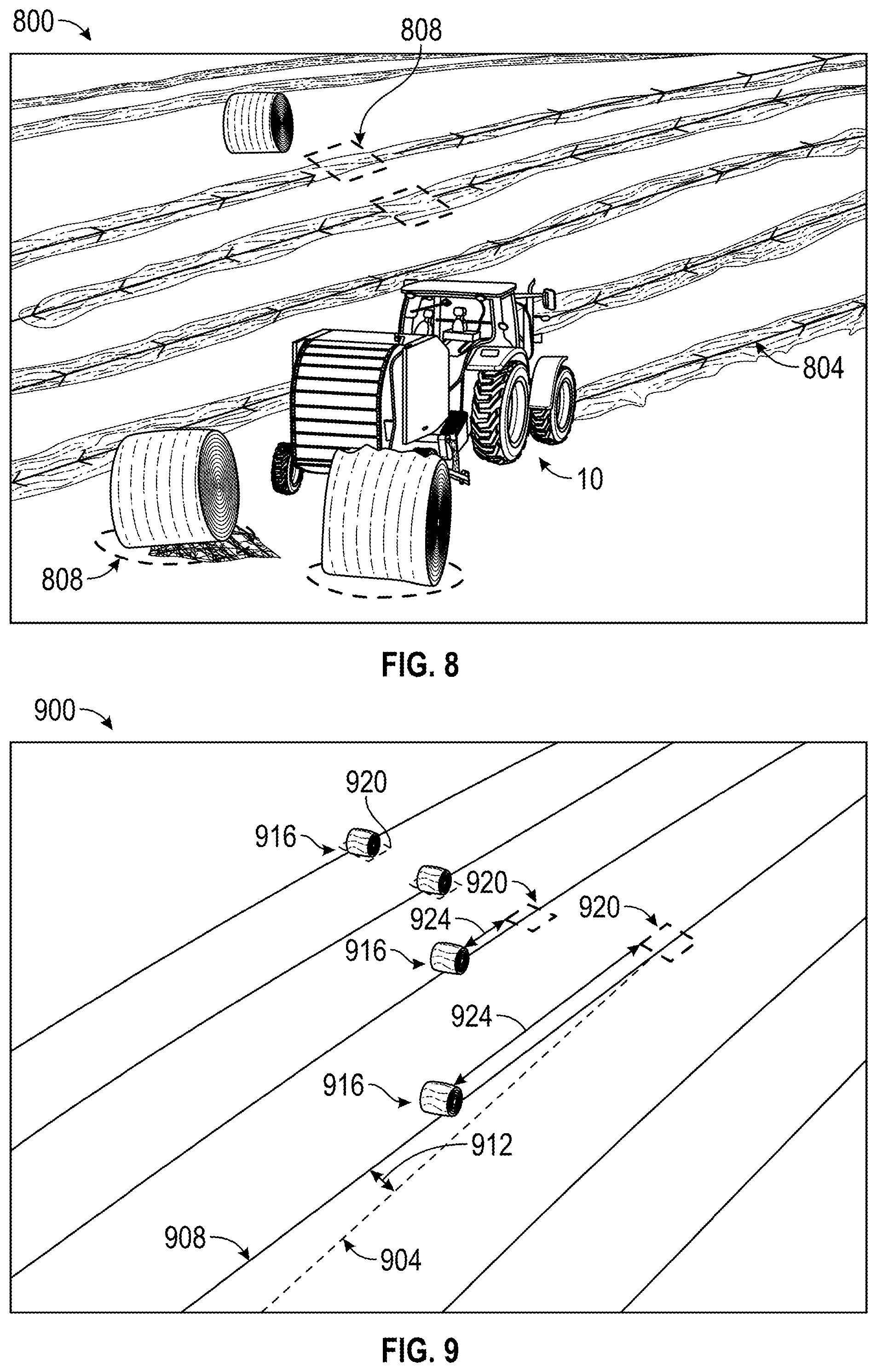Patent US12455570 Figure 7 – Systems and methods for hay and forage workflow mapping