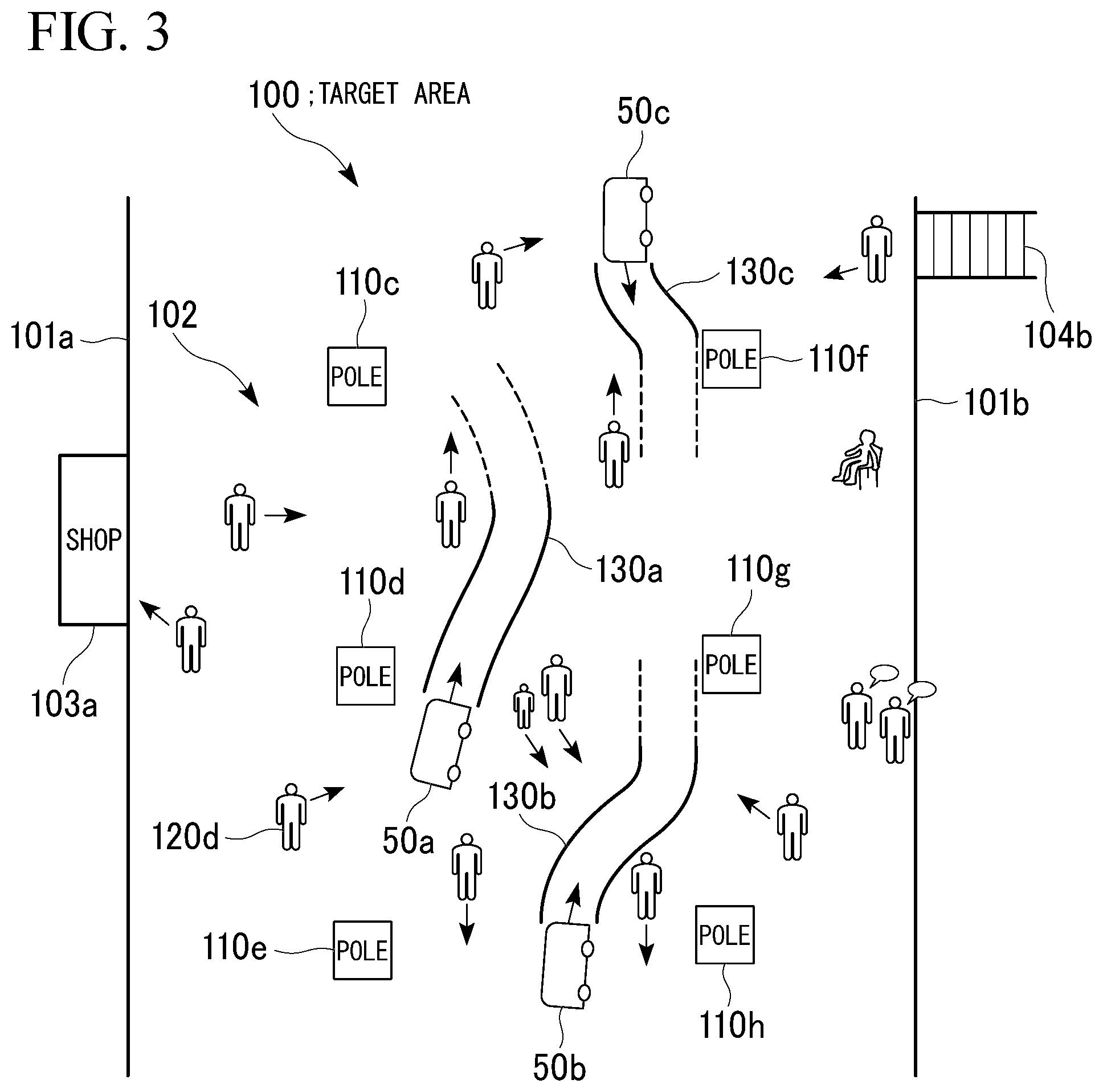Patent US12455576 Figure 3 – Information display system and information display method