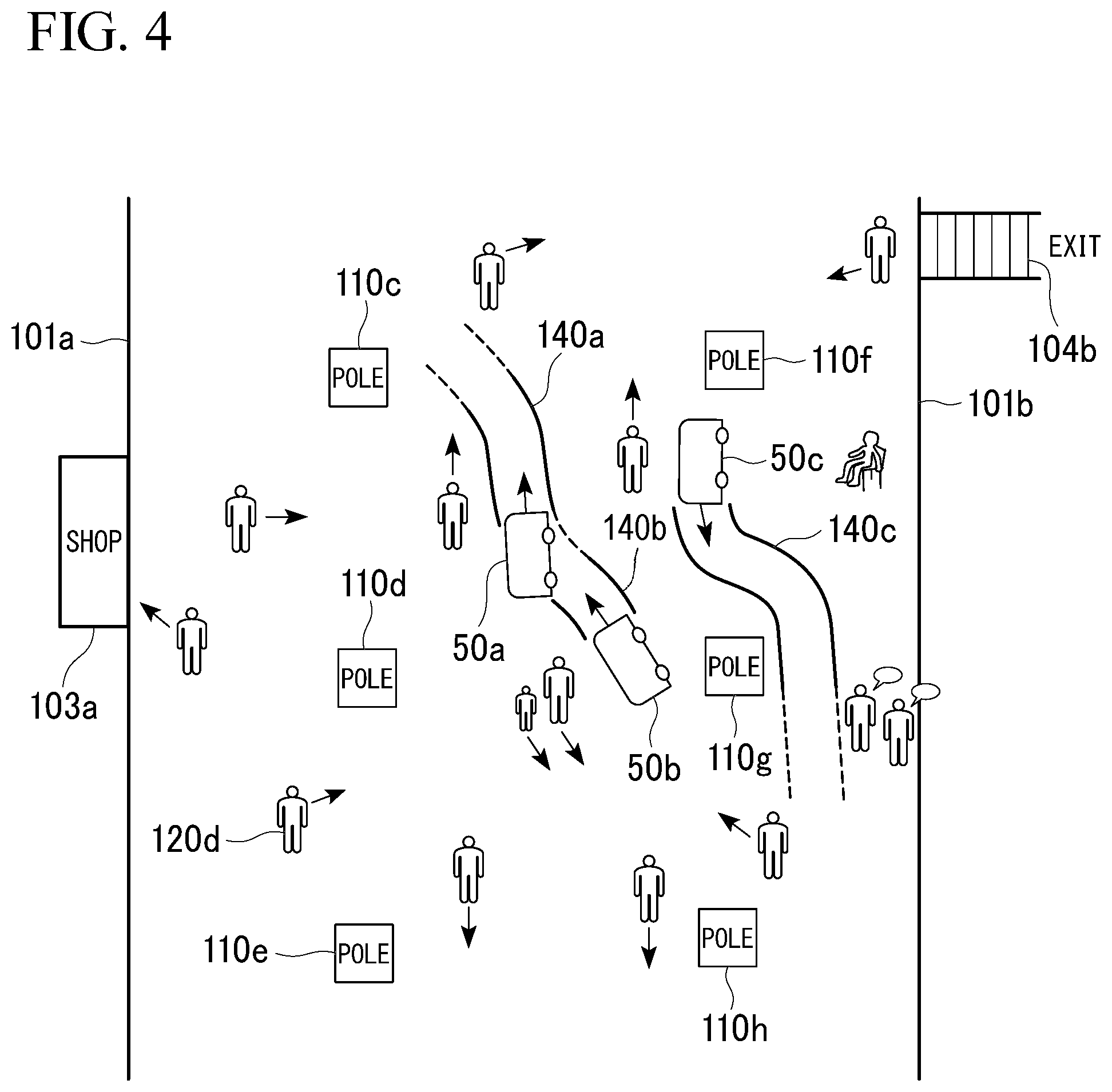 Patent US12455576 Figure 4 – Information display system and information display method