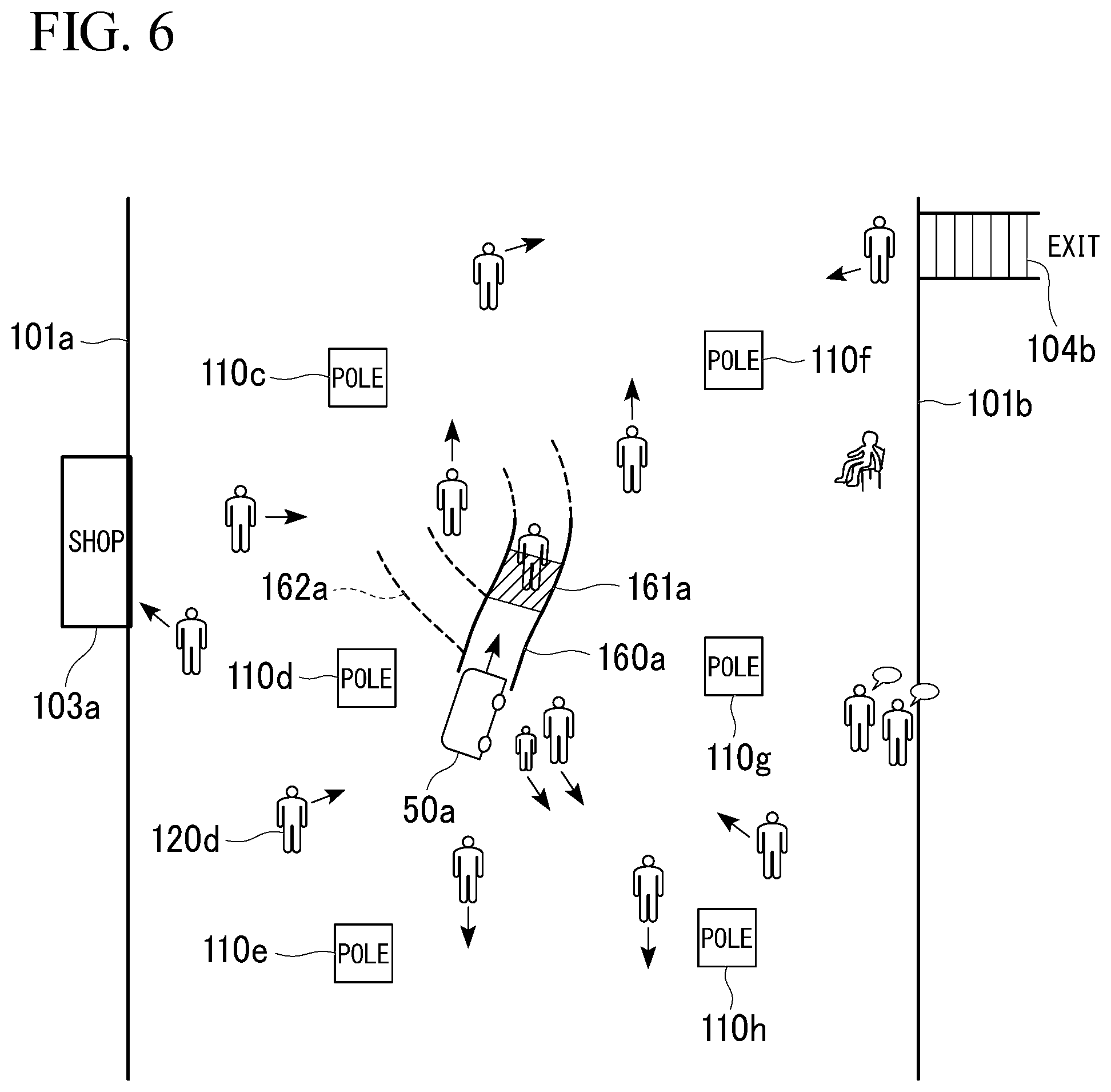 Patent US12455576 Figure 6 – Information display system and information display method