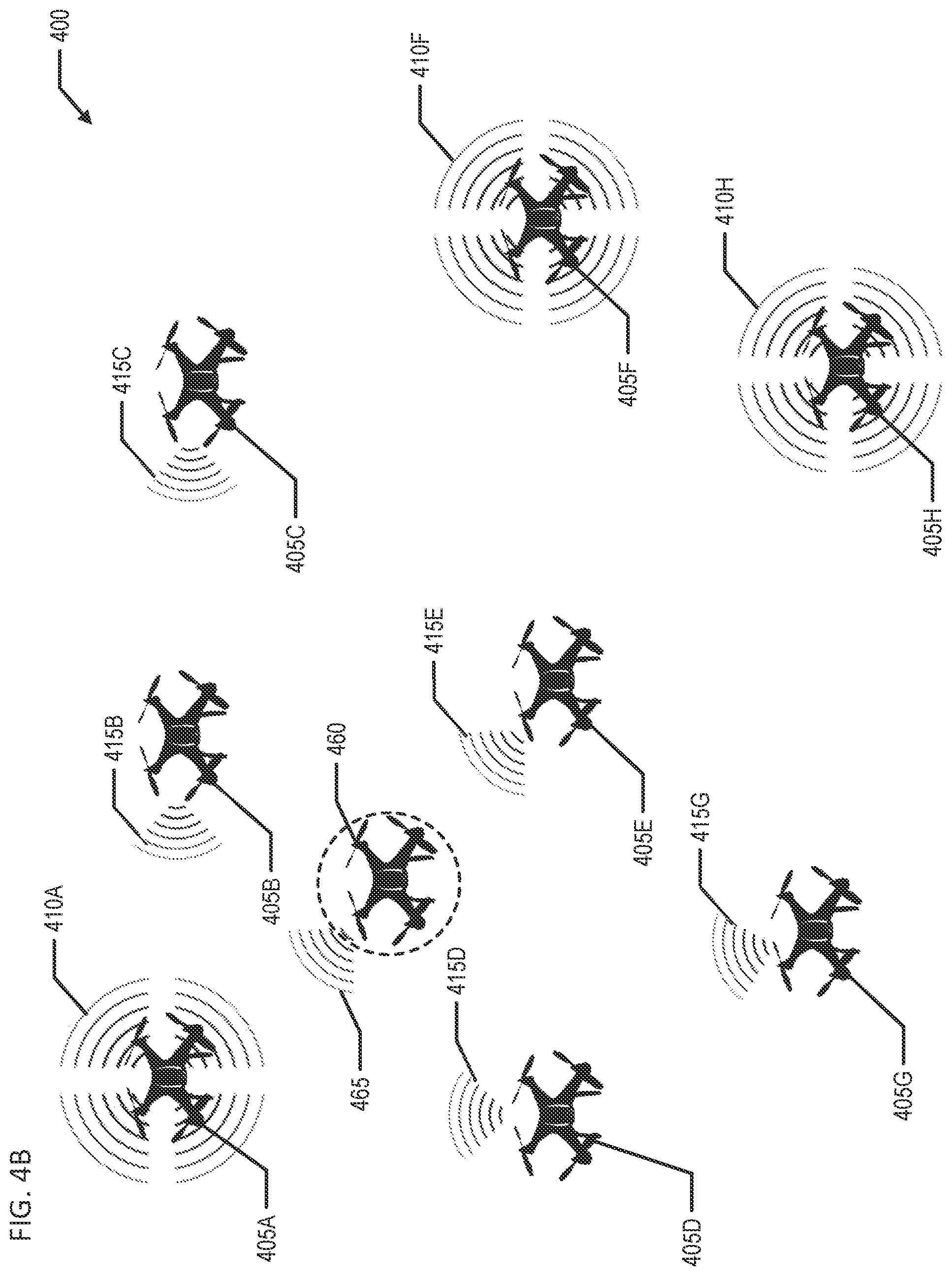 Patent US12455578 Figure 5 – Anomalous entity detection in a cooperative swarm of uncrewed vehicles