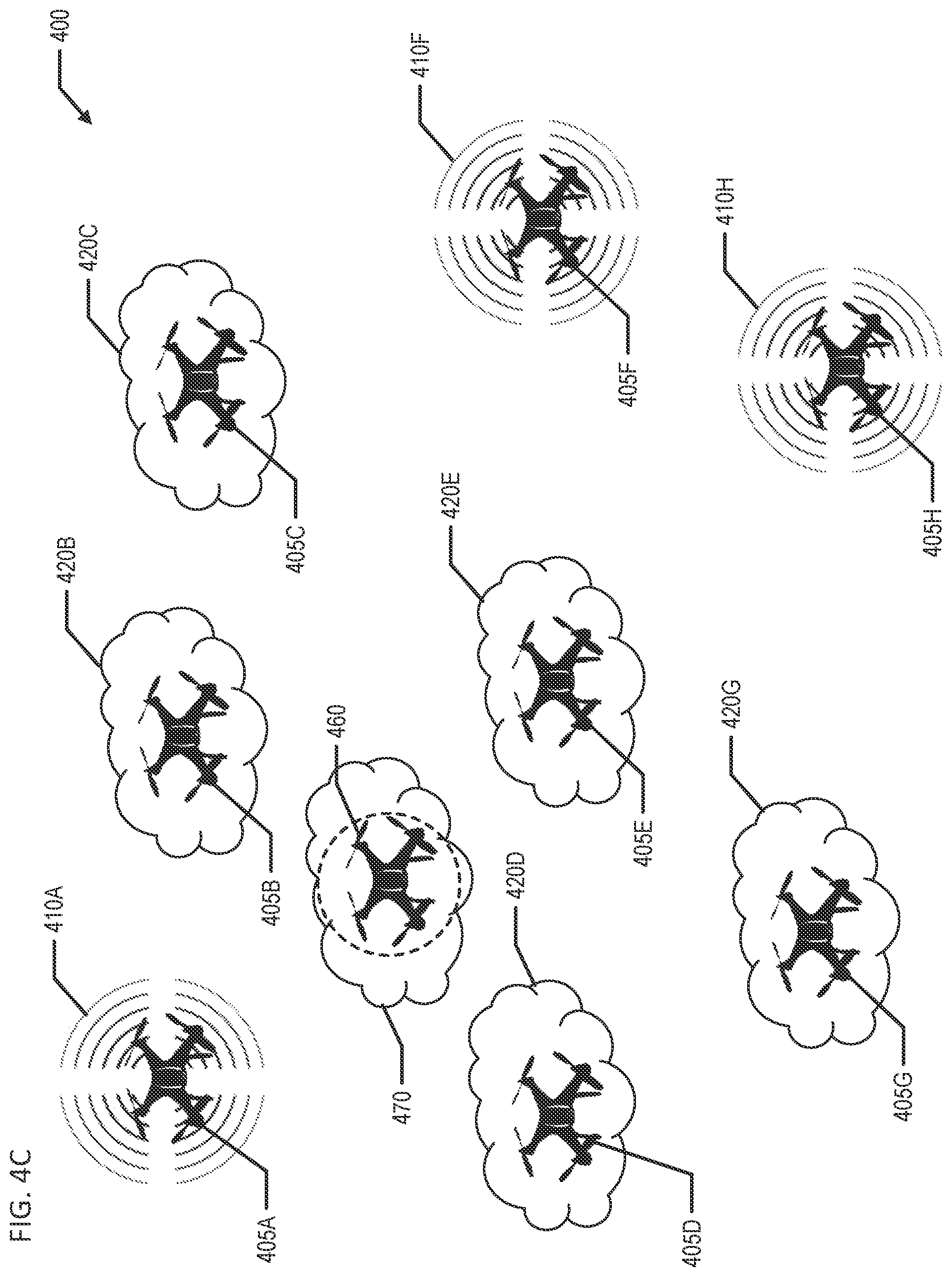 Patent US12455578 Figure 6 – Anomalous entity detection in a cooperative swarm of uncrewed vehicles